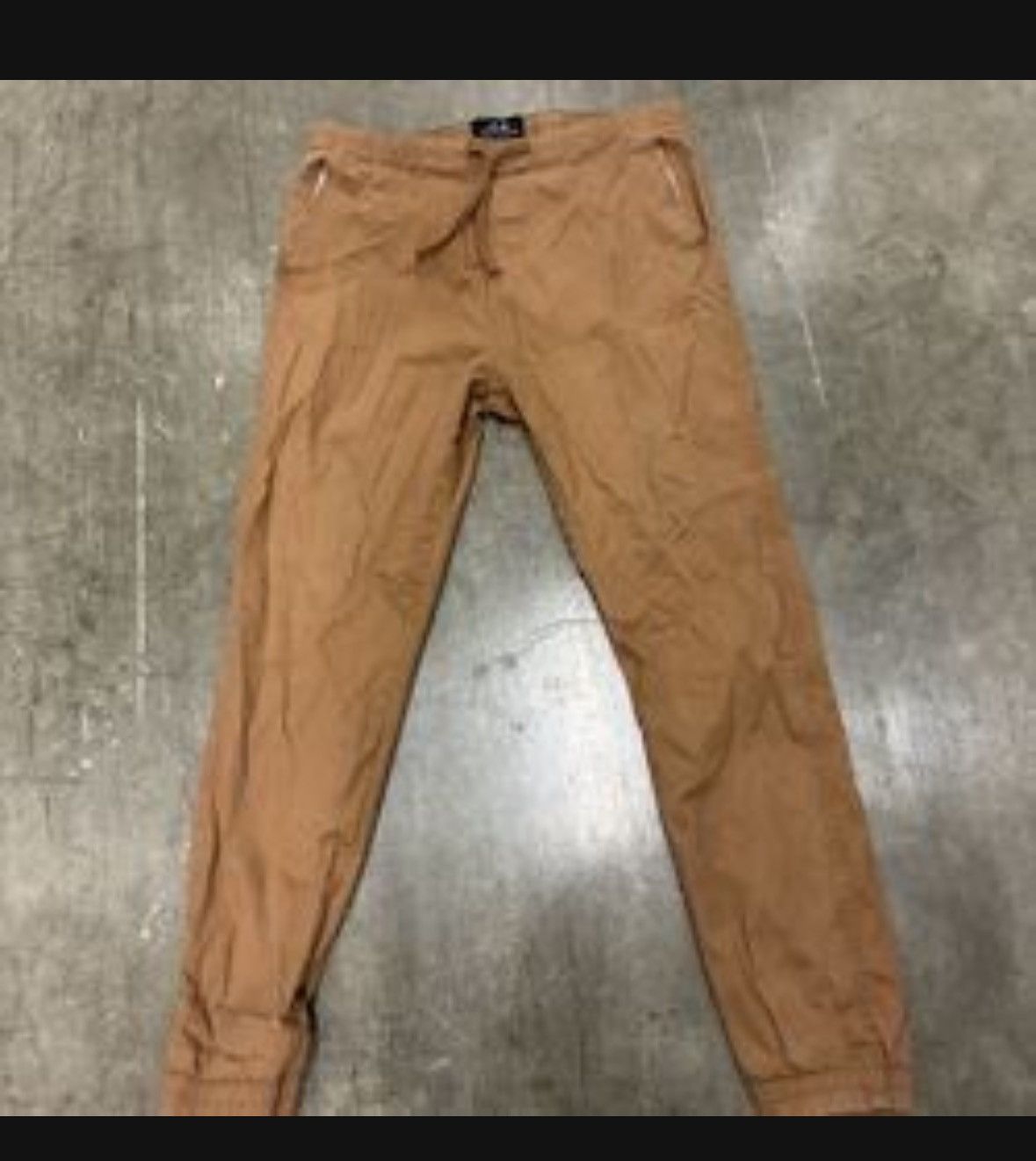 Sahara Club Sahara Club Brown Joggers Elastic Waist Drawstring XL Size US 32 / EU 48 - 1 Thumbnail