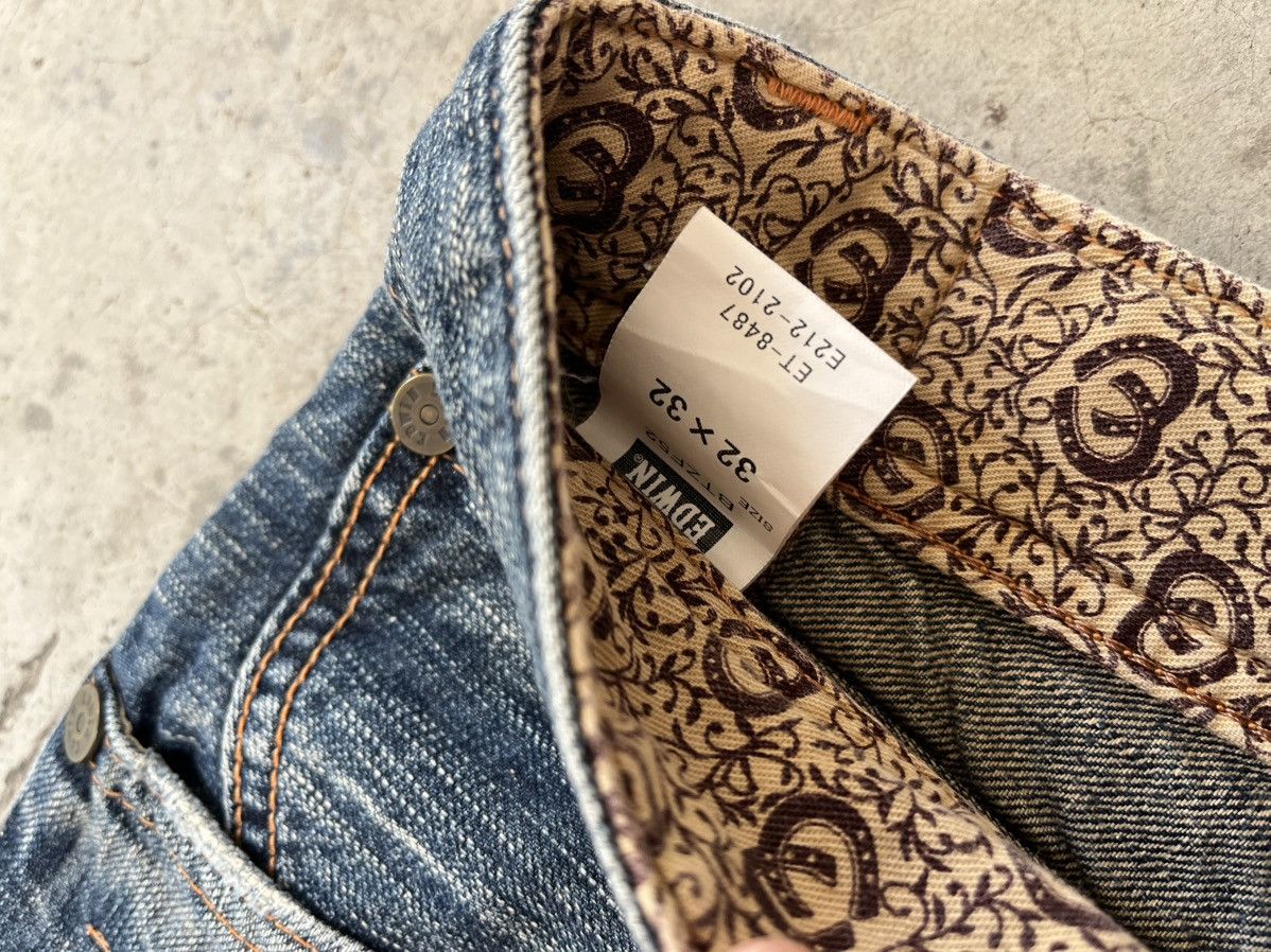Edwin Edwin distressed vintage japanese brand pants Size US 34 / EU 50 - 8 Thumbnail