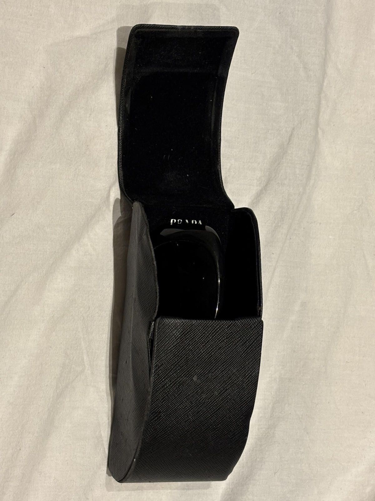 Prada Prada - Black Oversized Sunglasses with Gradient Lenses Size ONE SIZE - 8 Thumbnail