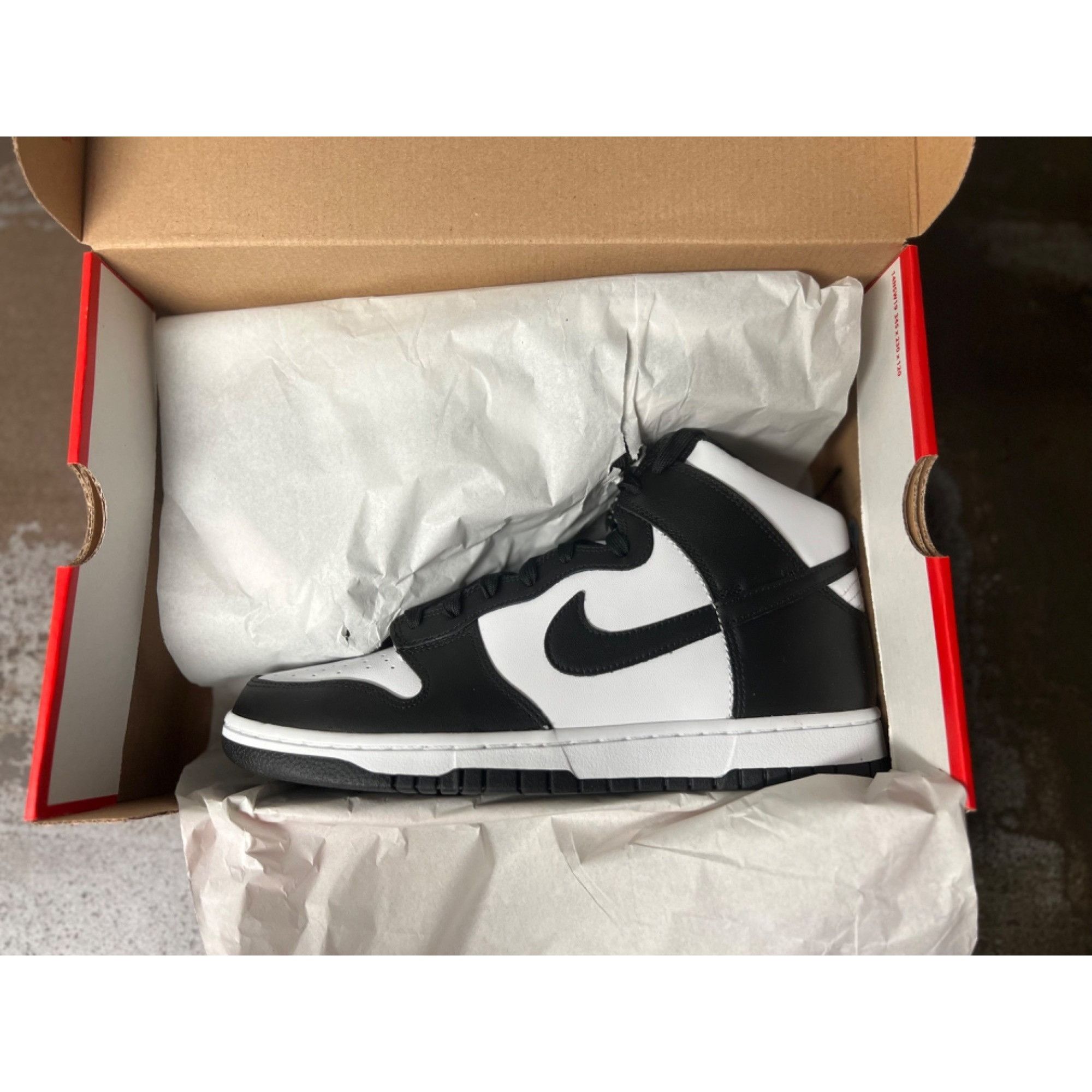 Nike Nike Dunk High Black White (2021) Size 10.5- DD1399-105 Size US 10.5 / EU 43-44 - 11 Thumbnail