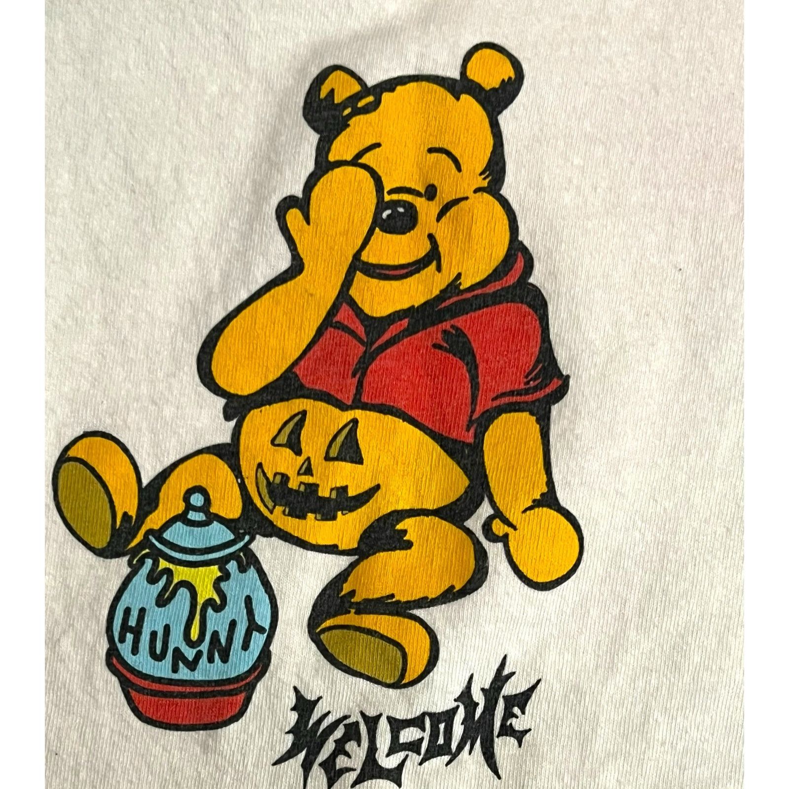 Welcome Design Store Welcome Skateboards Winnie the Pooh Halloween T-Shirt Large Size US L / EU 52-54 / 3 - 3 Thumbnail