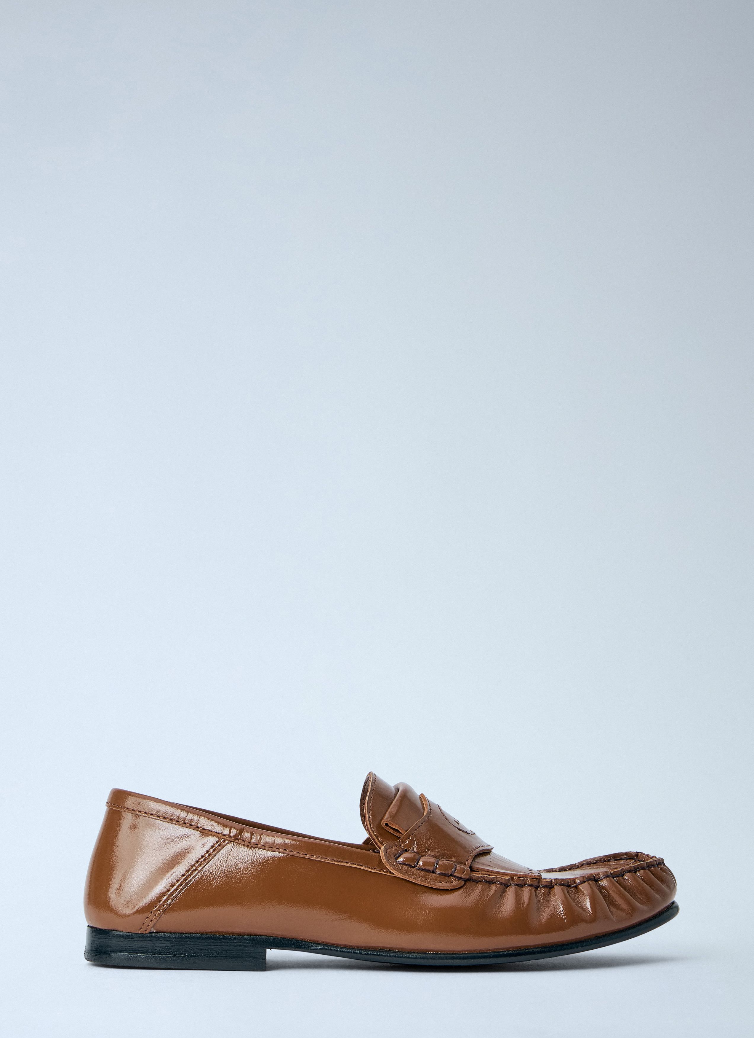 Marni Leather Penny Loafers Size US 7 / IT 37 - 1 Thumbnail