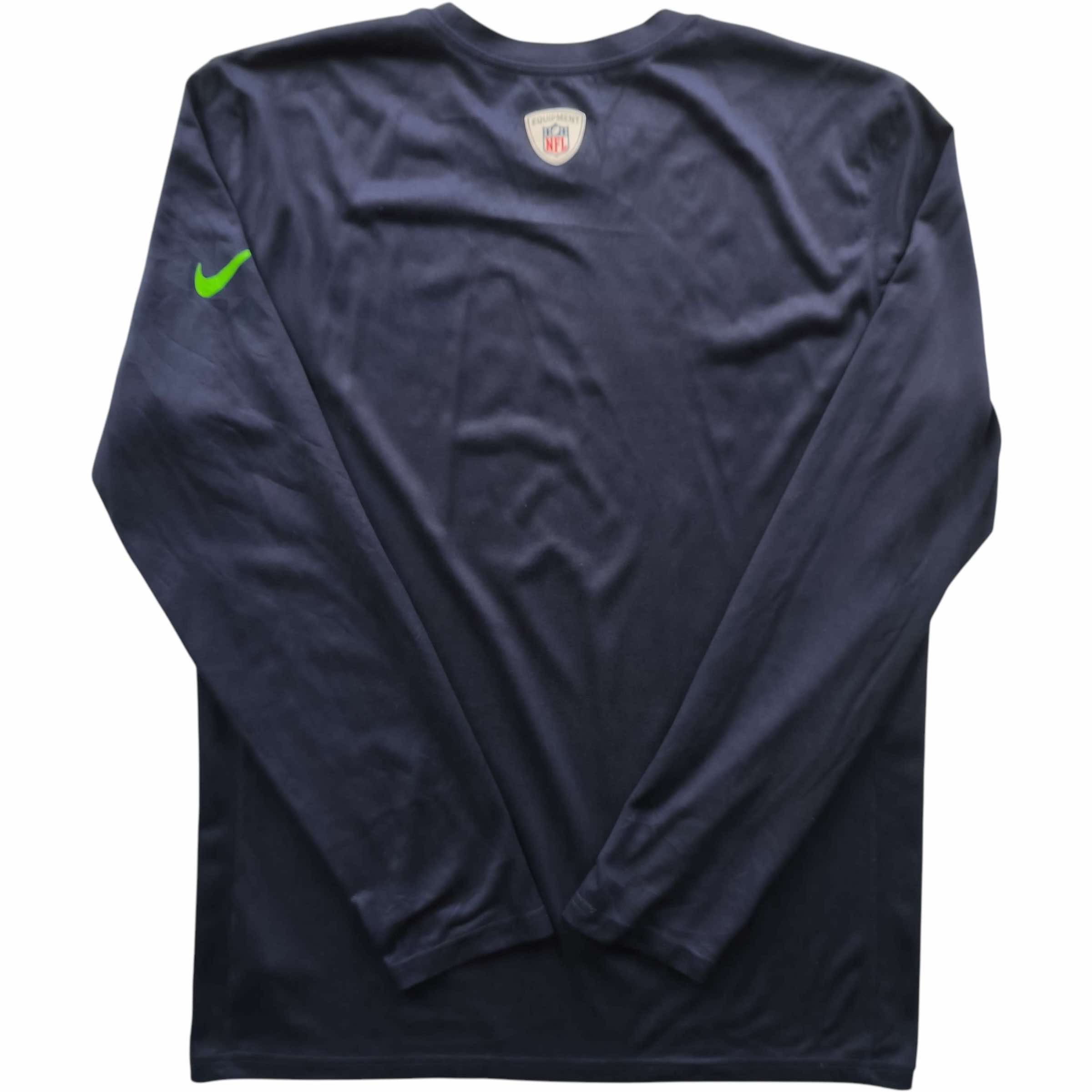 Nike Seattle Seahawks Nike long sleeve NFL tee shirt size M Size US M / EU 48-50 / 2 - 2 Thumbnail