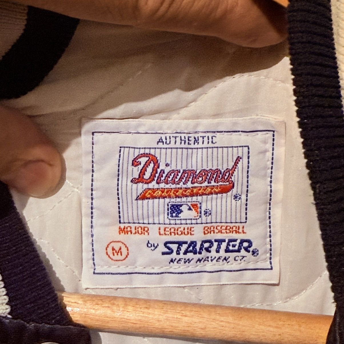 Starter Vintage 80s Starter Chicago White Sox Satin Varsity Jacket Size US M / EU 48-50 / 2 - 9 Thumbnail