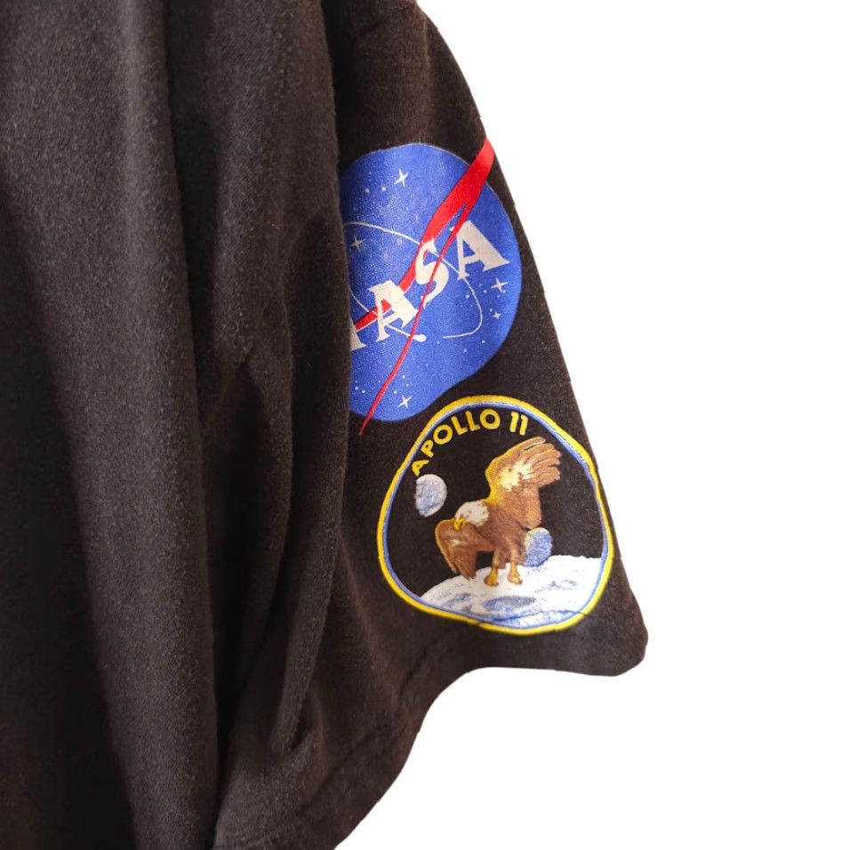NASA NASA T Shirt Mens 3XL Black Apollo 11 Moon Landing Space Shuttle Shirt Mens Black NASA 3XL Size US XXL / EU 58 / 5 - 6 Thumbnail
