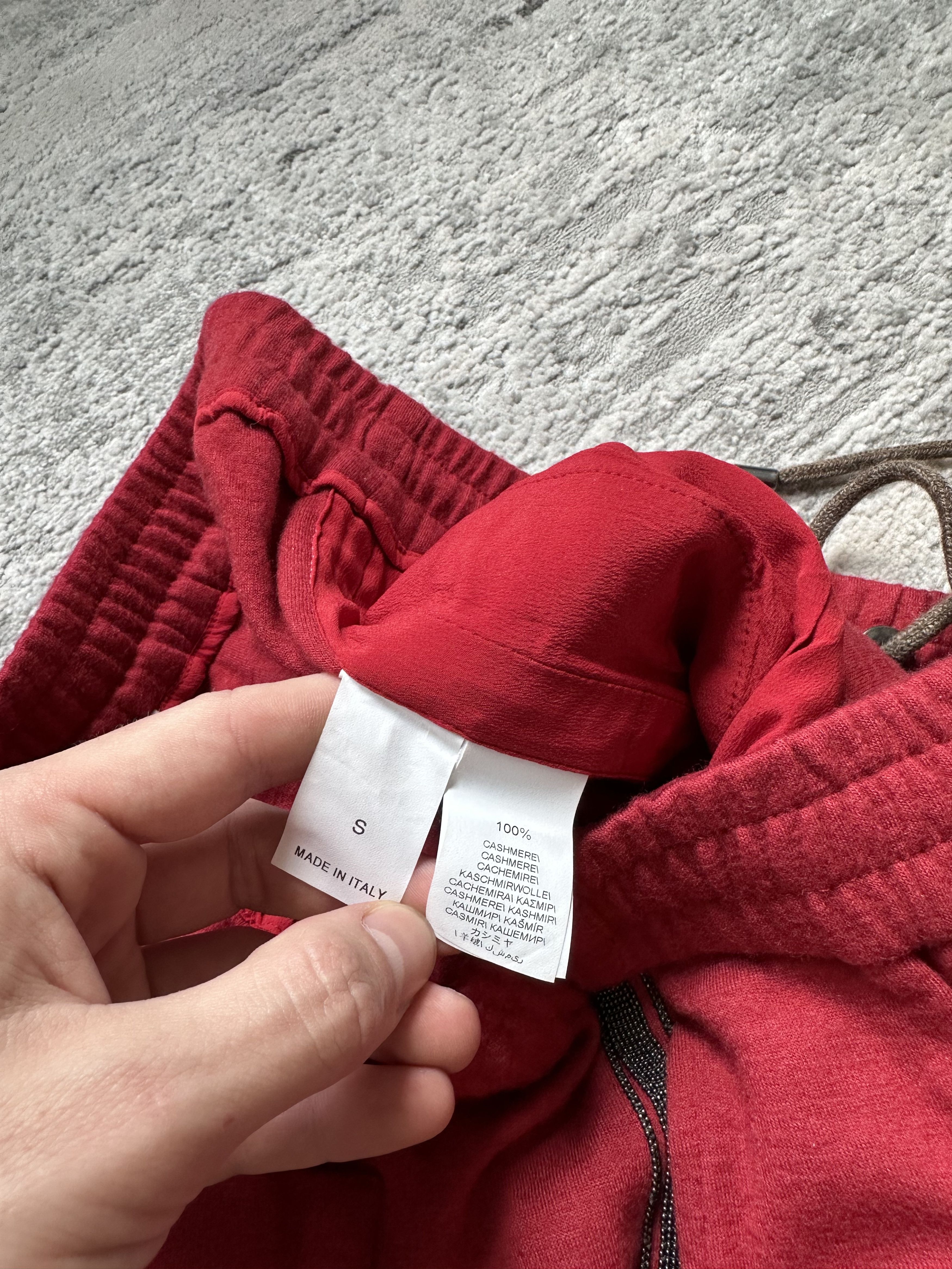 Brunello Cucinelli Brunello Cucinelli cashmere sweat pants Size 28" / US 6 / IT 42 - 11 Thumbnail
