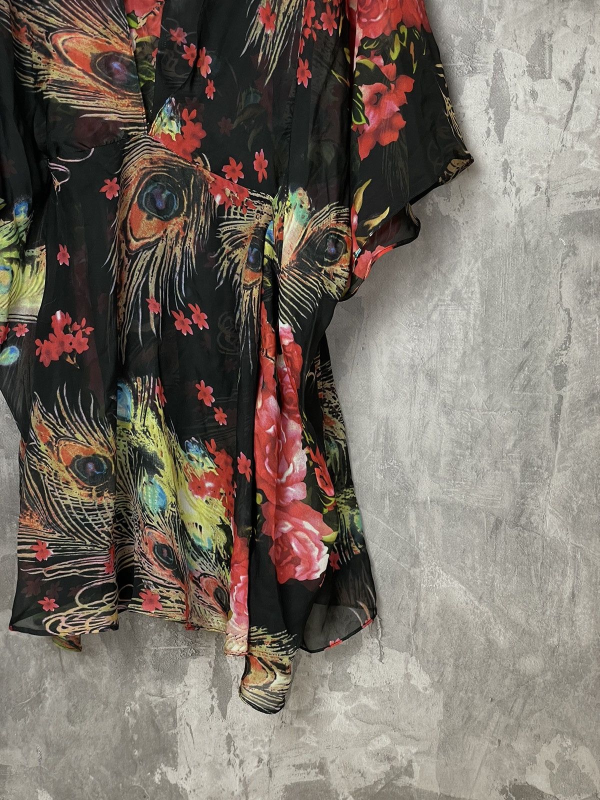 Marni × Vintage Marni Vintage Multicolour Y2K Rare Luxury Midi Dress Size S / US 4 / IT 40 - 6 Thumbnail