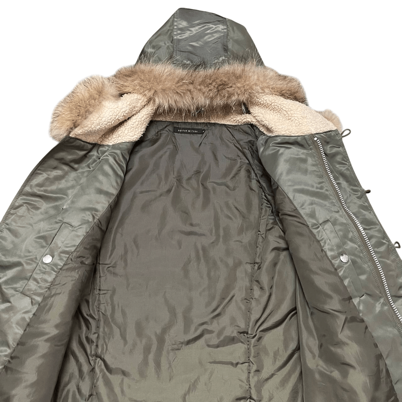 GOSTAR DE FUGA Gostar De Fuga Fur Military Style Jacket Parka Size US S / EU 44-46 / 1 - 10 Thumbnail