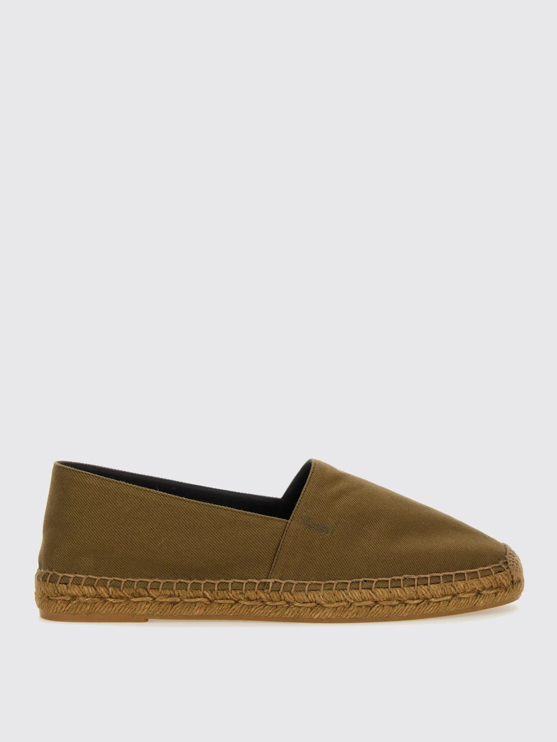 Saint Laurent Espadrilles Men Kaki