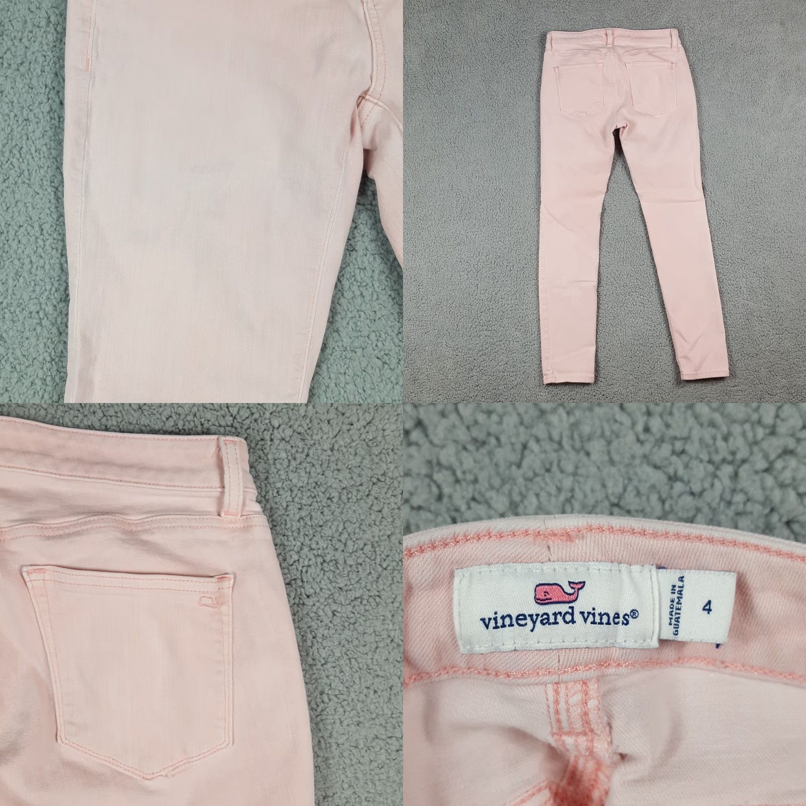 Vineyard Vines VINTAGE Vineyard Vines Pants Tapered Slim Low Rise Pink 4 Women Adult Regular Size 4 Boho 00s Outdoor Mens Womens? Size 27" / US 4 / IT 40 - 8 Thumbnail