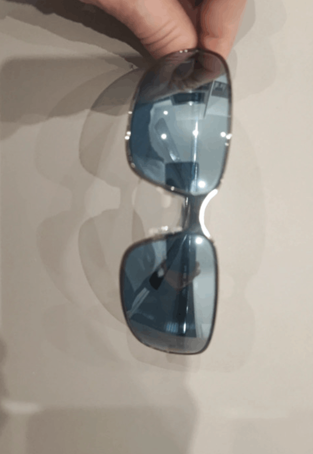 Miu Miu PRADA Sunglasses Flame 2004 Star Mask Fire Chrome Silver Size ONE SIZE - 2 Thumbnail