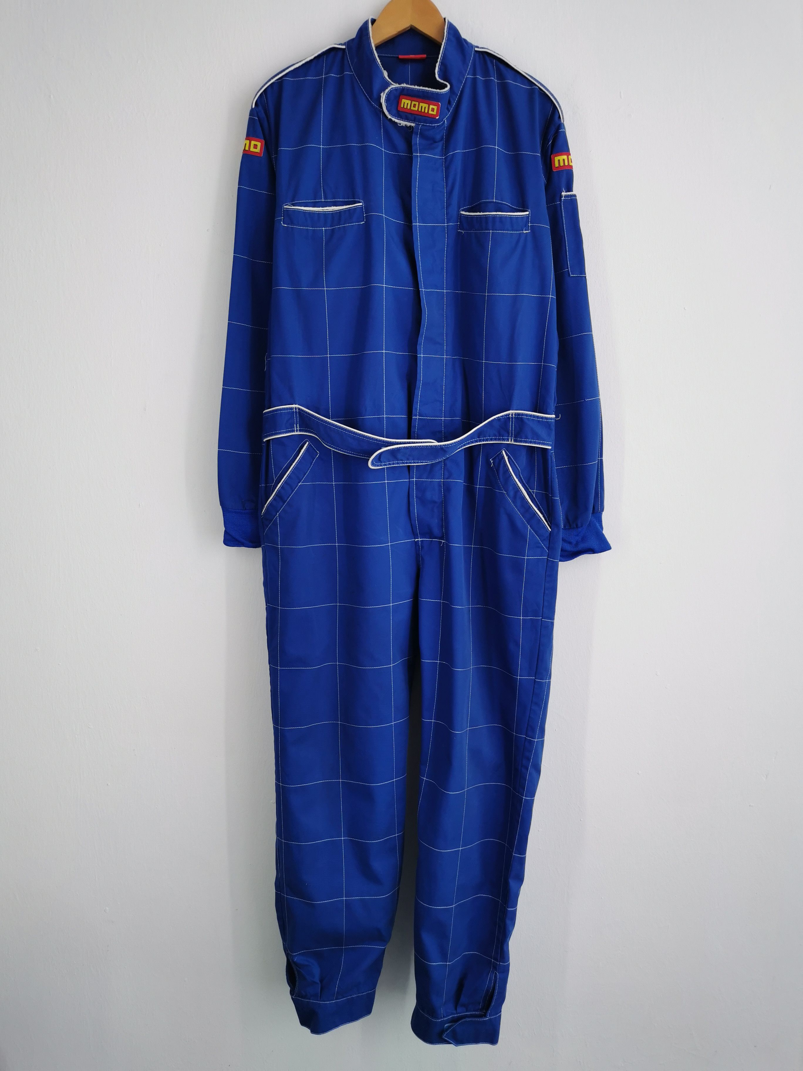 Vintage Vintage Momo Racing Suit Coveralls Size L Waist 40 Size US 40 / EU 56 - 1 Thumbnail