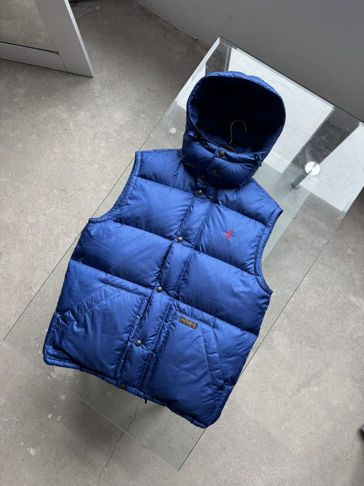 Polo Ralph Lauren Vintage Polo Ralph Lauren Blue Vest Size US S / EU 44-46 / 1 - 1 Thumbnail
