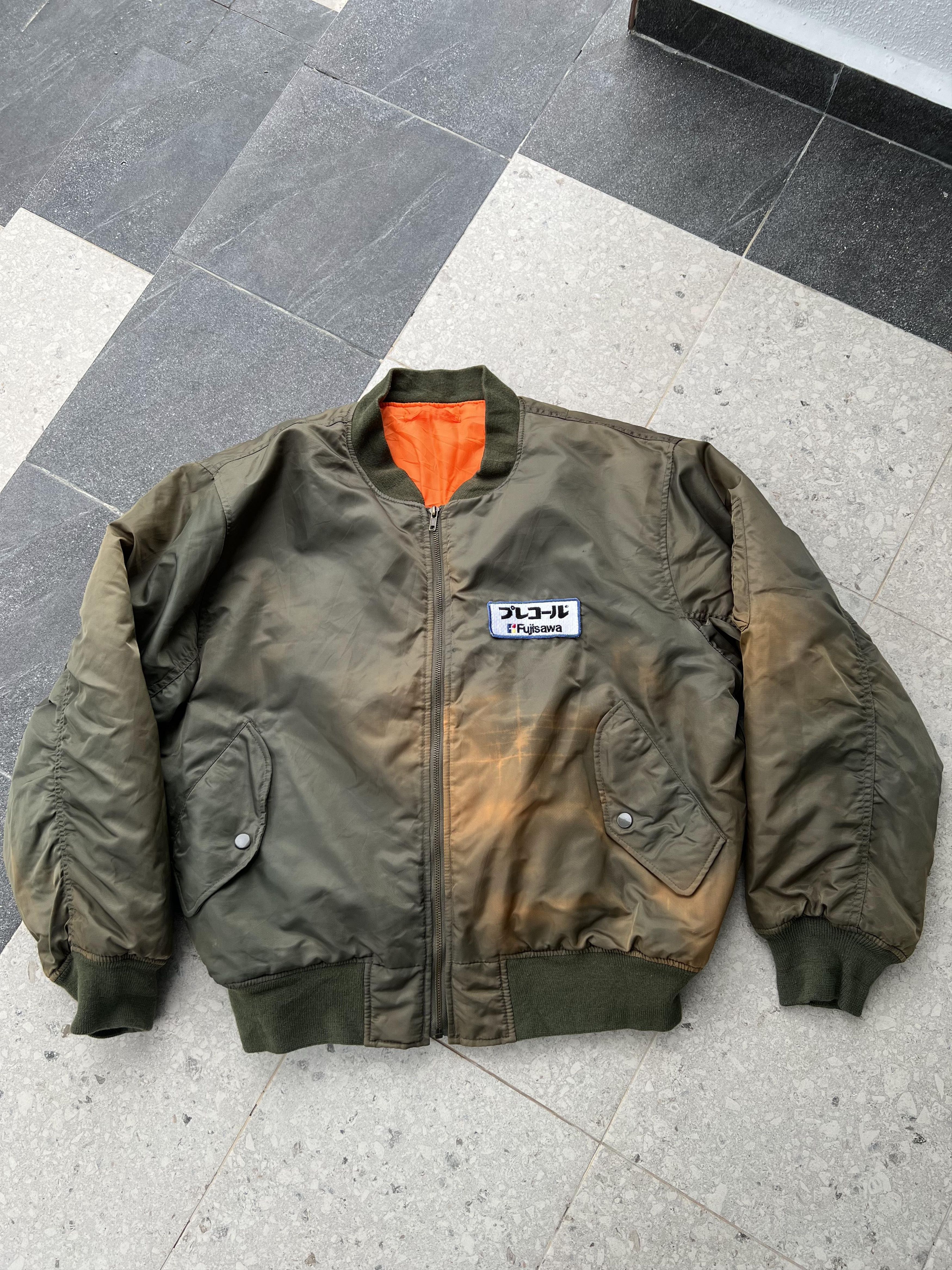 Japanese Brand × Vintage Team Fujisawa Curling Championships bomber jacket Size US L / EU 52-54 / 3 - 1 Thumbnail