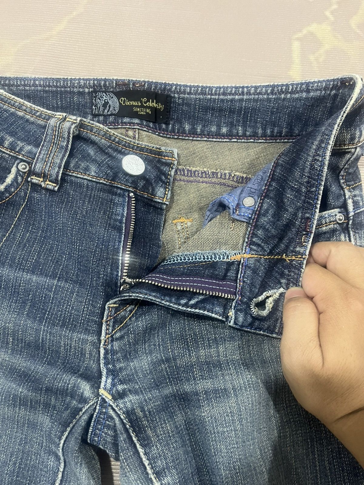 Edwin Edwin Blue Trip 503 x Venus Celebrity Flared Denim Set Size 29" - 17 Thumbnail