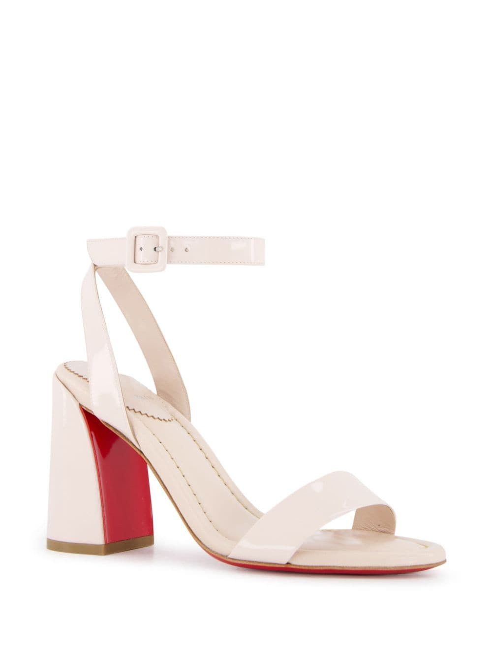 Christian Louboutin o1s1wg110925 Sandals in Pink Size US 5 / IT 35 - 2 Thumbnail
