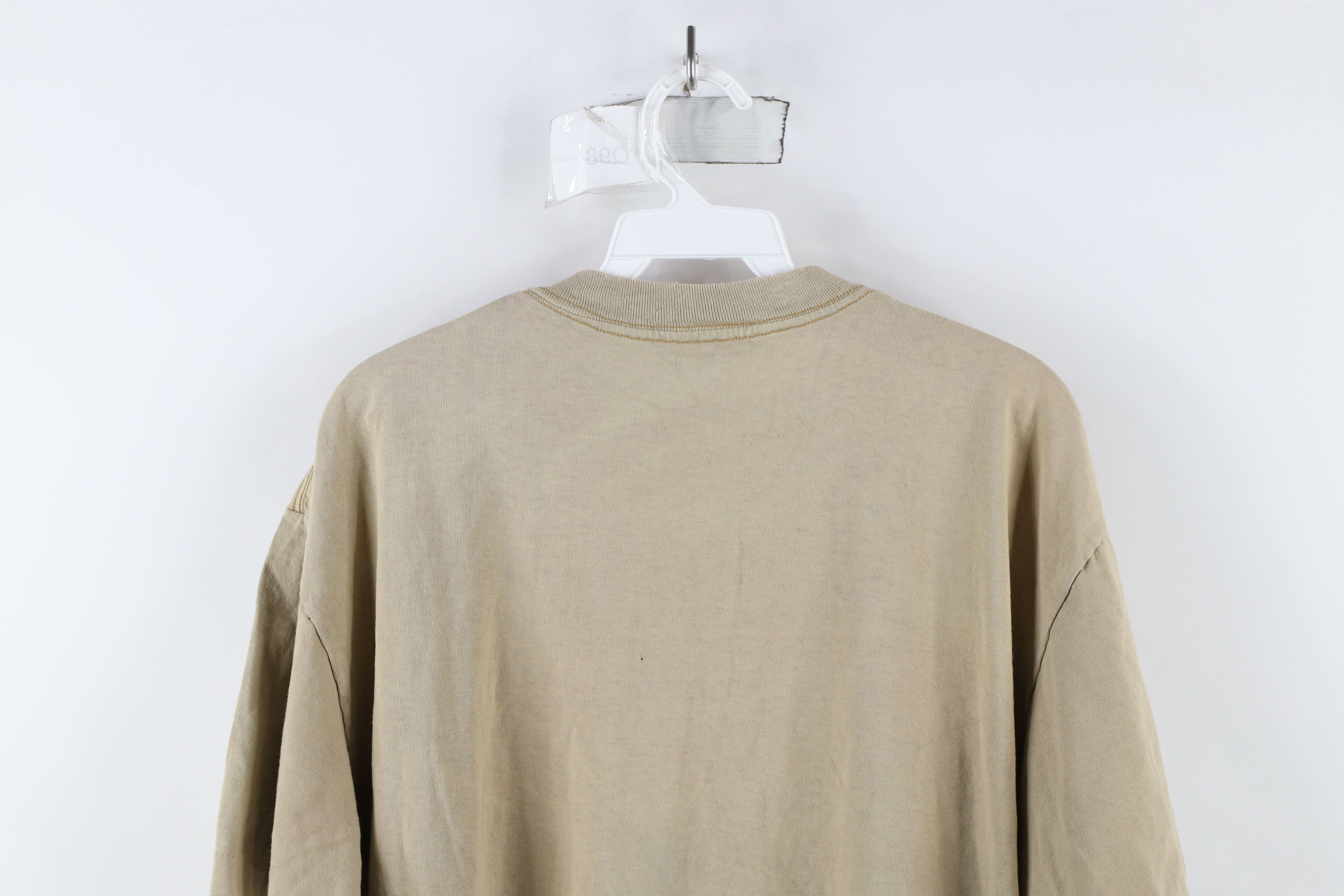 Vintage Vintage 90s Fender Guitar Out Band T-Shirt Beige Cotton USA Size US XL / EU 56 / 4 - 14 Thumbnail