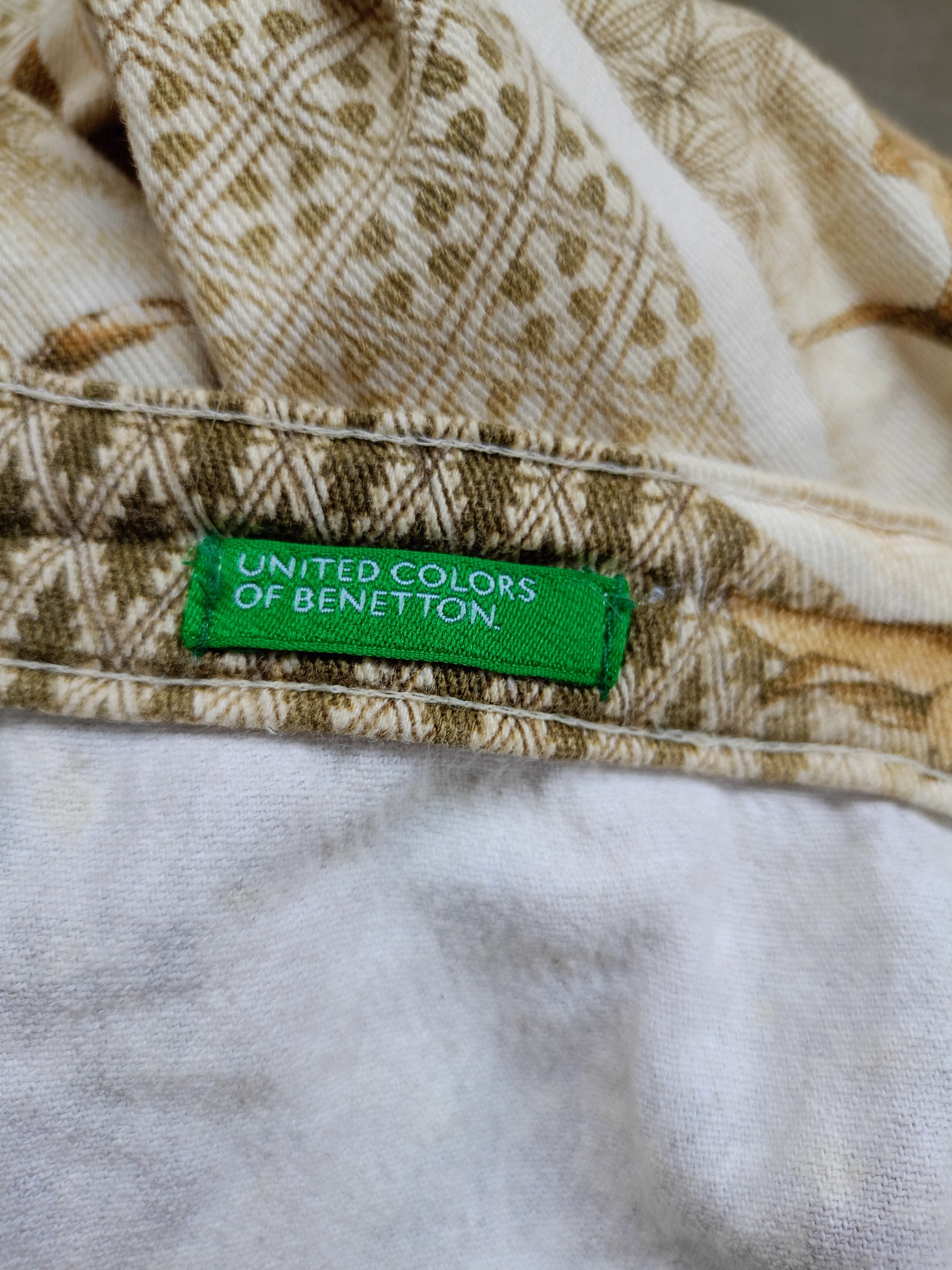 Vintage United Colors of Benetton printed Pants