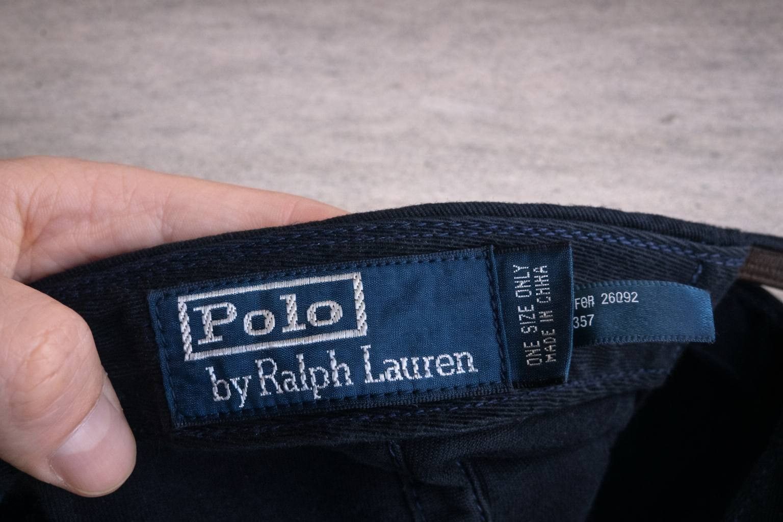 Polo Ralph Lauren Polo Ralph Lauren Cap – Black Size ONE SIZE - 2 Thumbnail