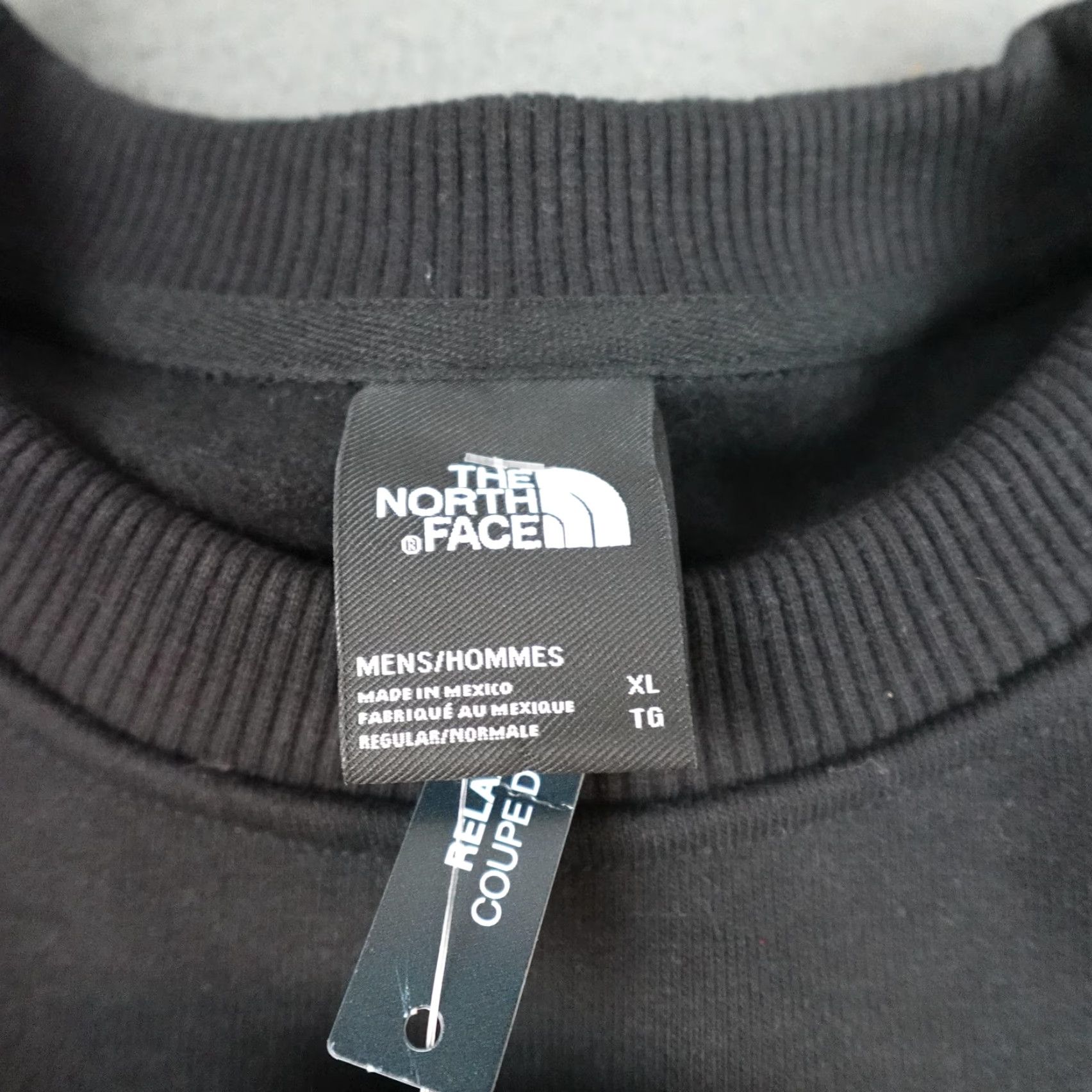 The North Face The North Face Sweatshirt Mens XL Black Heavyweight Fleece Crew Pullover Size US XL / EU 56 / 4 - 6 Thumbnail