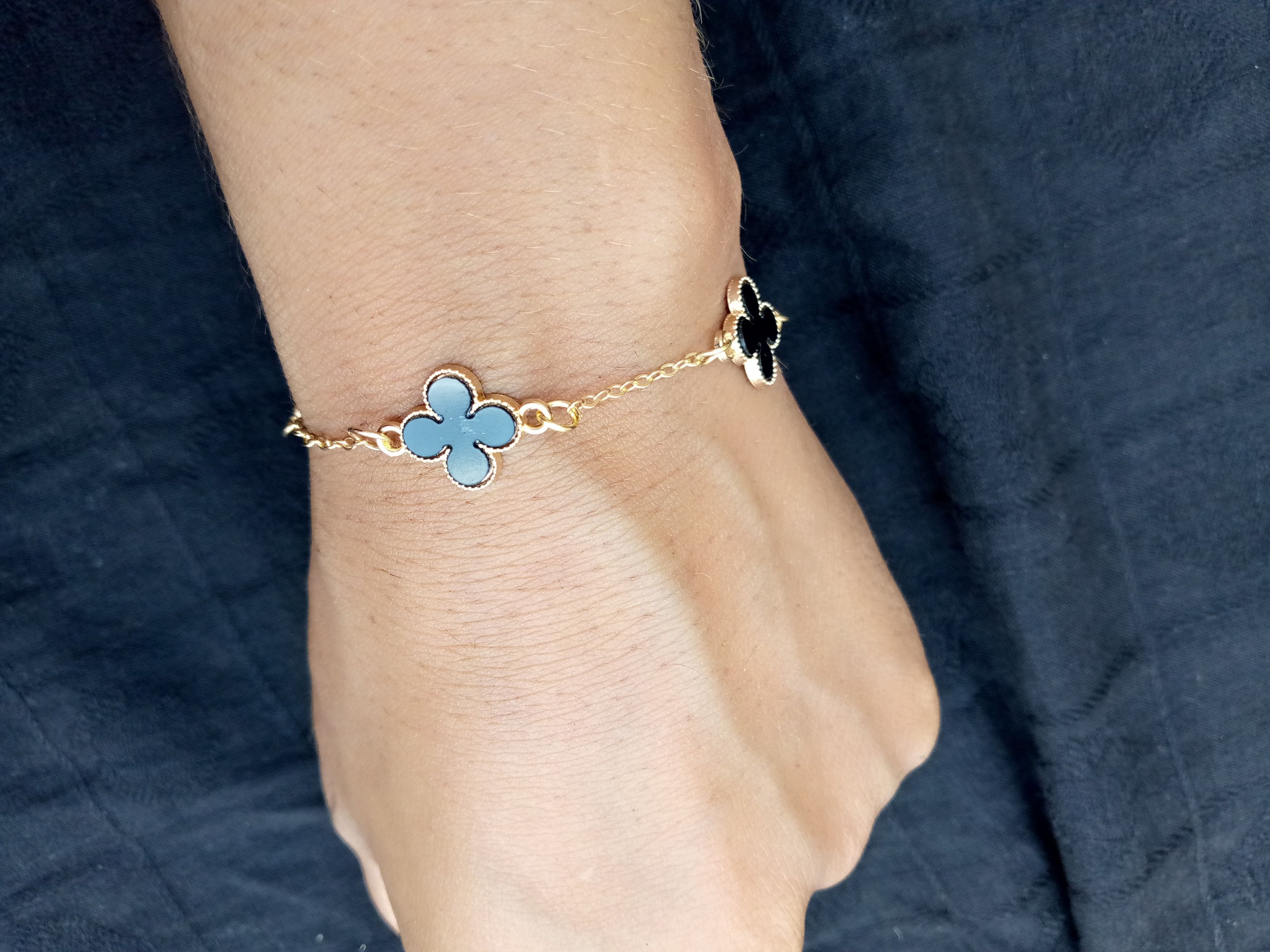 Other Two-Tone Clover Link Bracelet Size ONE SIZE - 2 Thumbnail