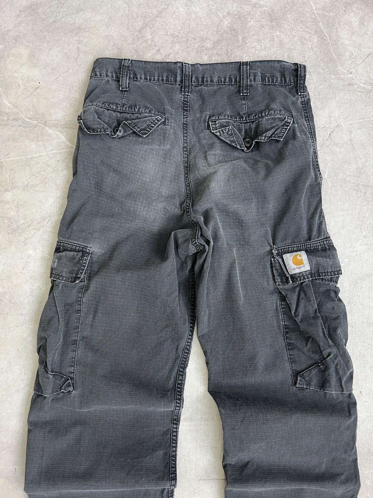 Carhartt Distressed cargo washed carhartt pants y2k style Size US 31 - 8 Thumbnail