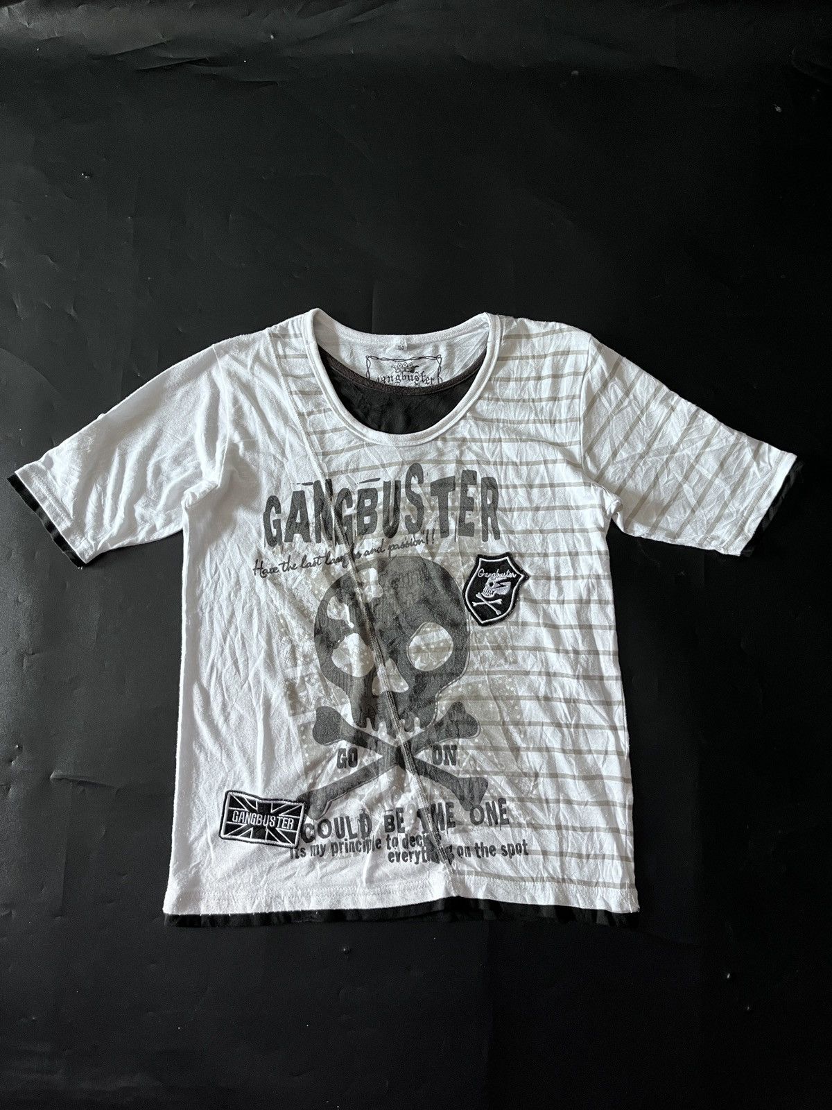 Japanese Brand Japanese Gangbuster double layer Size US M / EU 48-50 / 2 - 1 Thumbnail