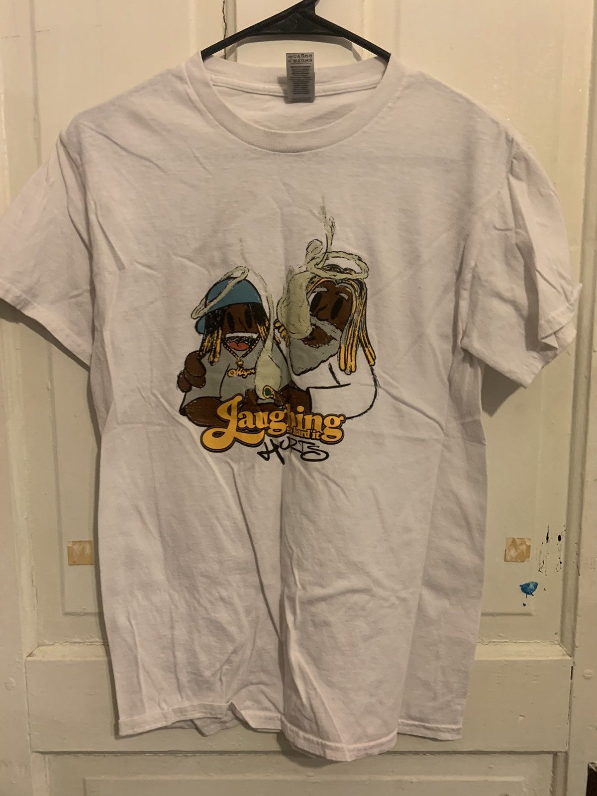 Mavi × Rap Tees Mavi “Laughing so Hard it Hurts” Tour Shirt | Grailed