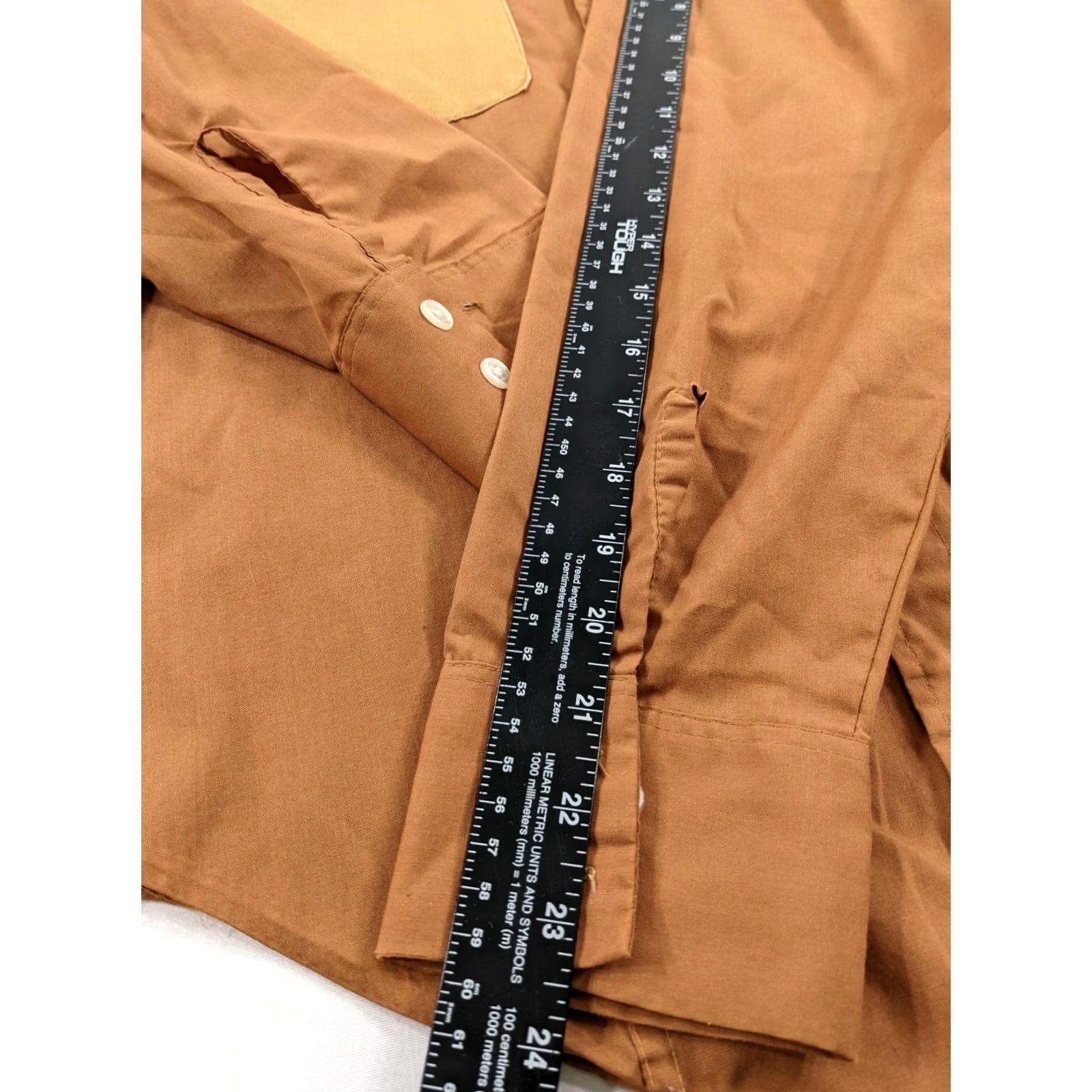 Vintage VINTAGE Style Wise Count Bernardo Western Shirt The Mustard Man Button Down M-L Shirt Mens Size US M / EU 48-50 / 2 - 7 Thumbnail