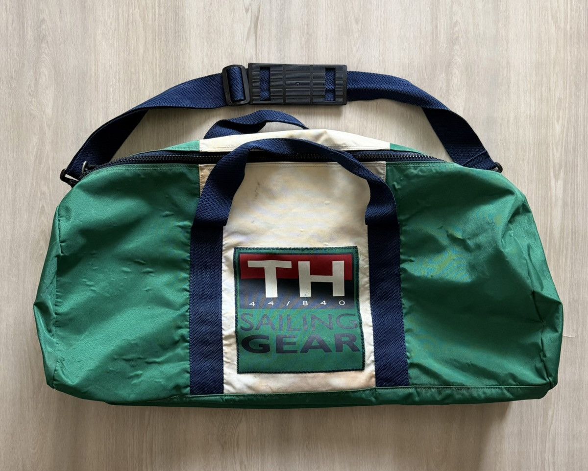 Tommy Hilfiger Rare Vintage 90s Tommy Hilfiger Sailing Gear 44/840 Heavy Size ONE SIZE - 1 Thumbnail