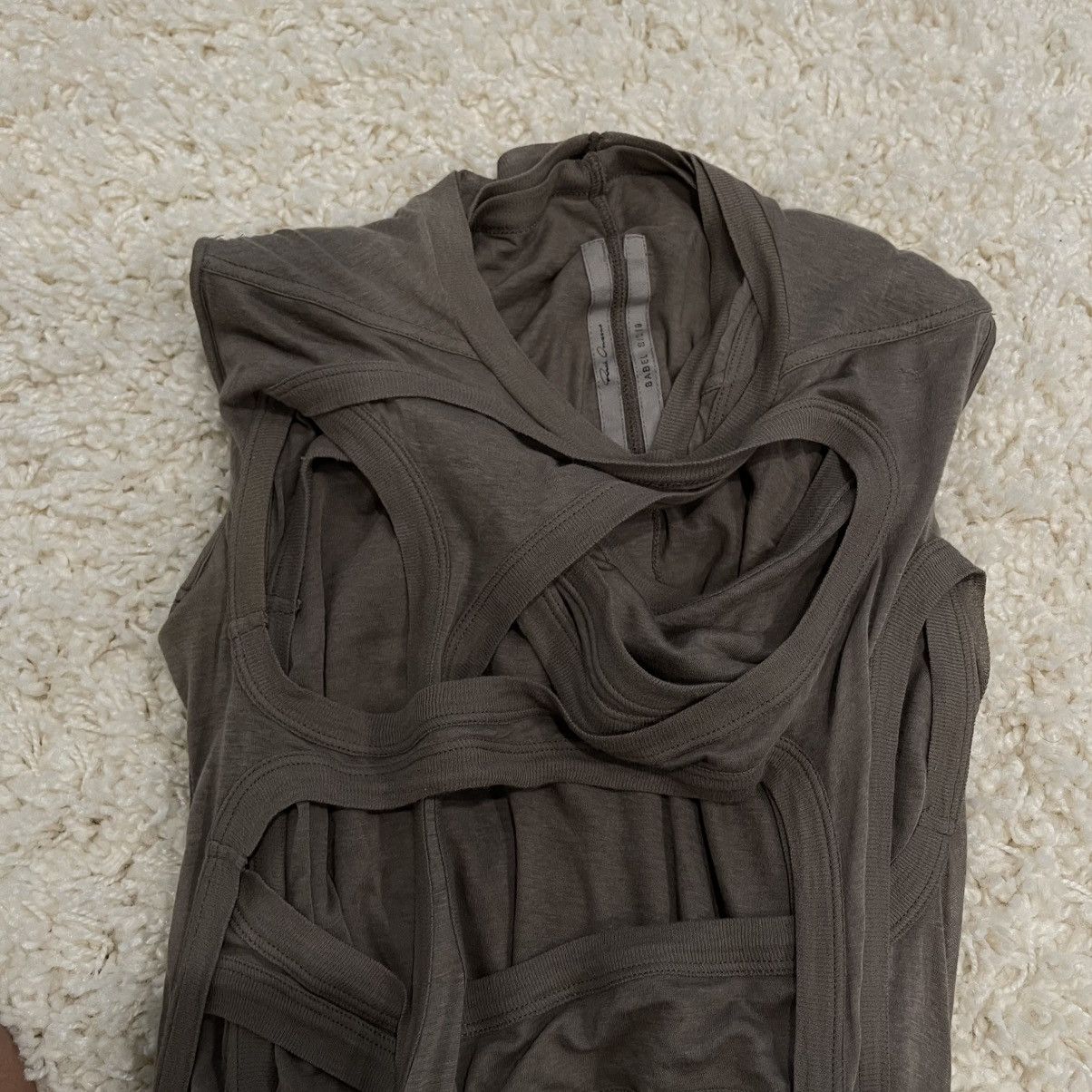 Rick Owens Rick Owens Babel SS19 Mega Membrane Holes Dress–Runway Piece Size M / US 6-8 / IT 42-44 - 2 Thumbnail
