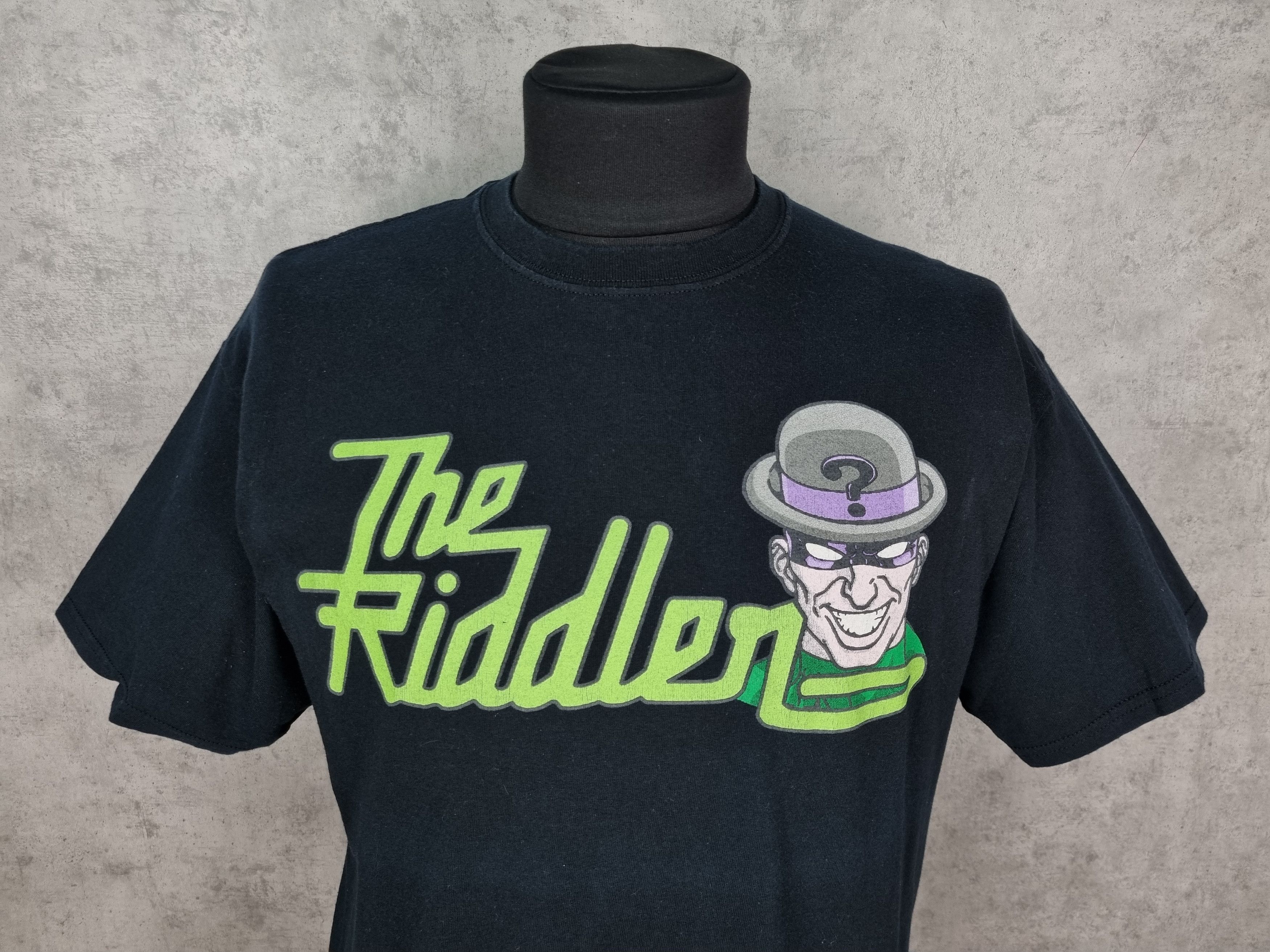 DC Comics × Vintage Rare The Riddler Batman Rare Print Tee Shirt Size US L / EU 52-54 / 3 - 1 Thumbnail