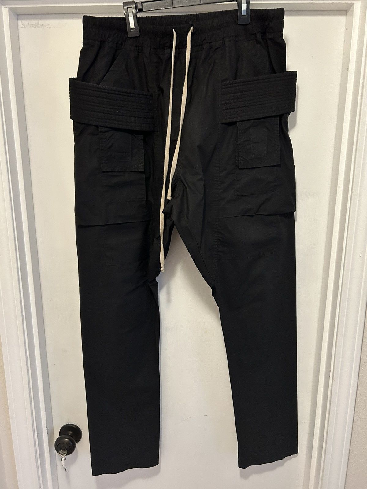 Rick Owens Rick Owens Creatch Cargos - Black - Large Size US 34 / EU 50 - 1 Thumbnail