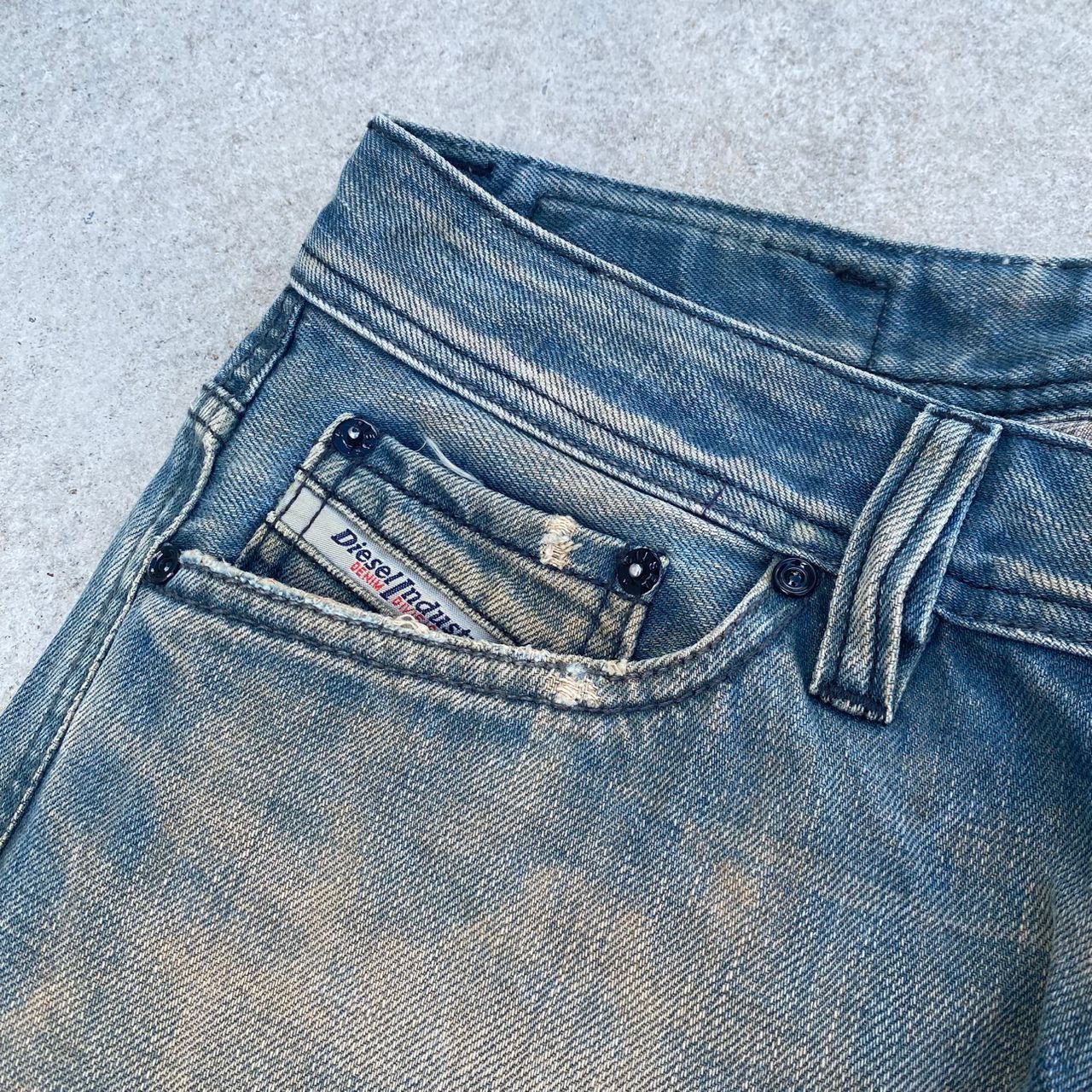 Diesel Vintage Diesel Industry Distressed Denim Size US 30 / EU 46 - 10 Thumbnail