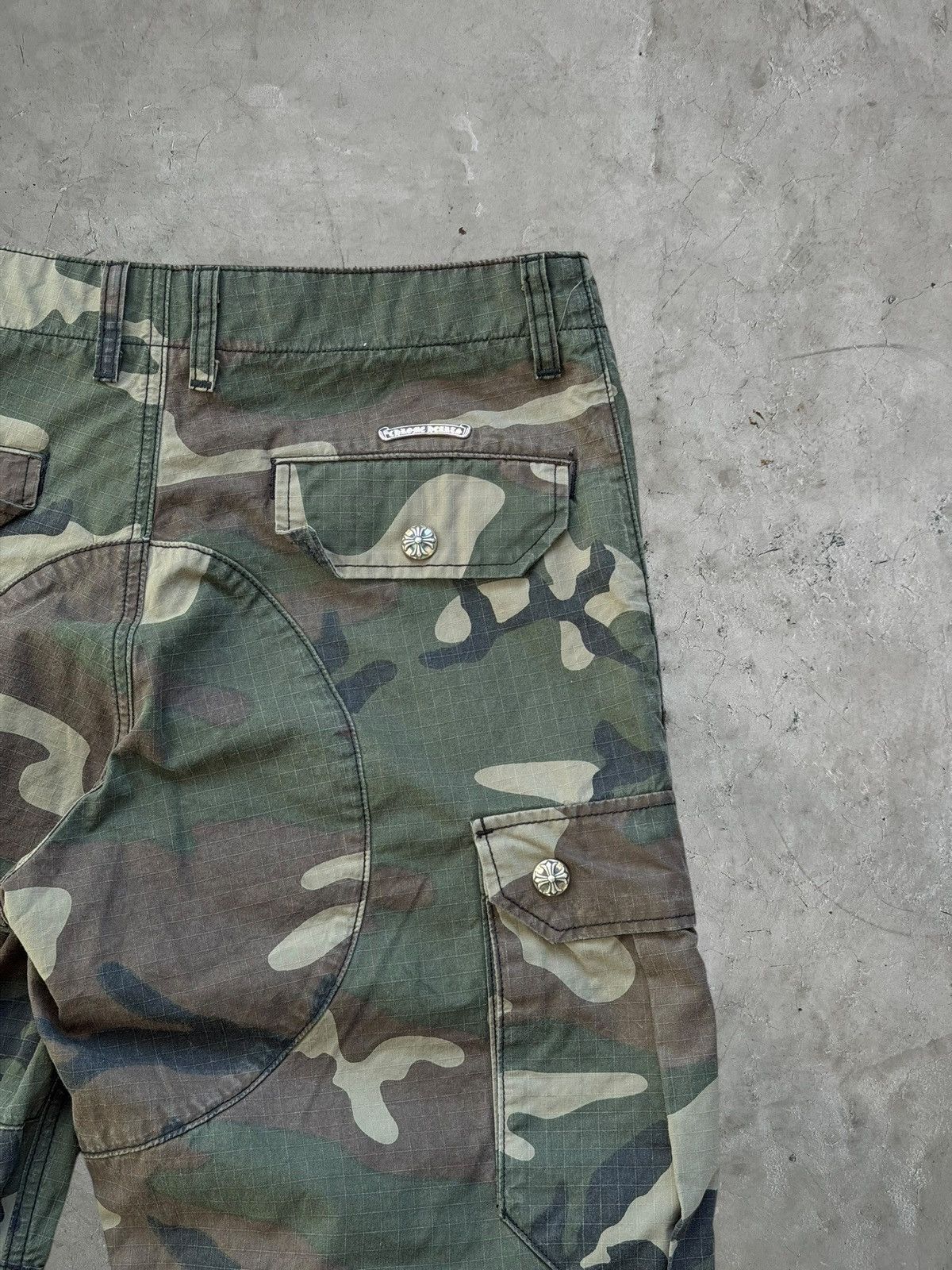Chrome Hearts Chrome Hearts Camo Cargo Pants Size US 32 / EU 48 - 8 Thumbnail