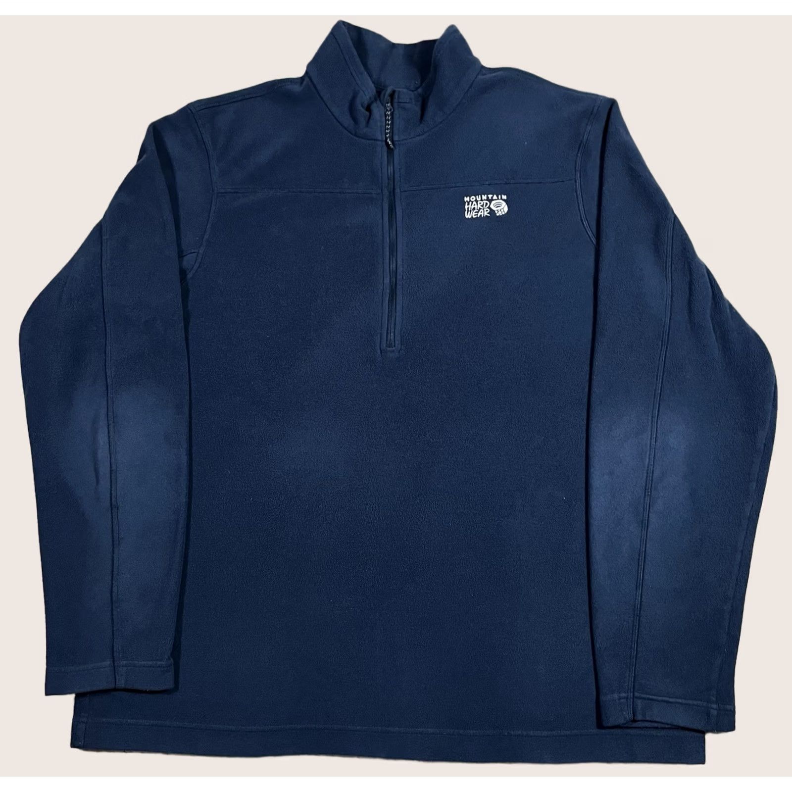 Mountain Hardwear Mountain Hardwear Jacket Mens XL Blue Fleece Hiking Outdoor Pullover 1/4 Zip Windbreaker Wind-Resistant All Seasons Casual 1/4 Zip blue Size US XL / EU 56 / 4 - 1 Thumbnail