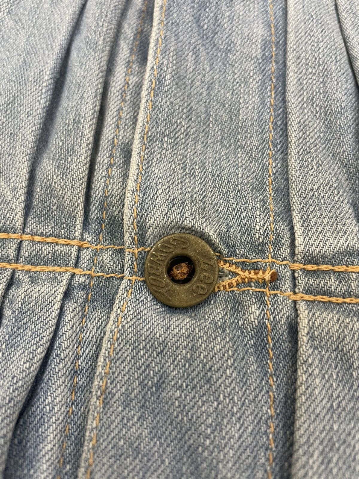 Lee Vintage Lee Cowboy Lot 1011 Denim Jacket Size US S / EU 44-46 / 1 - 9 Thumbnail