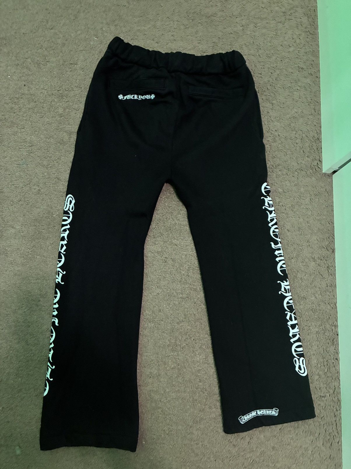 Chrome Heart Logo Sweatpants
