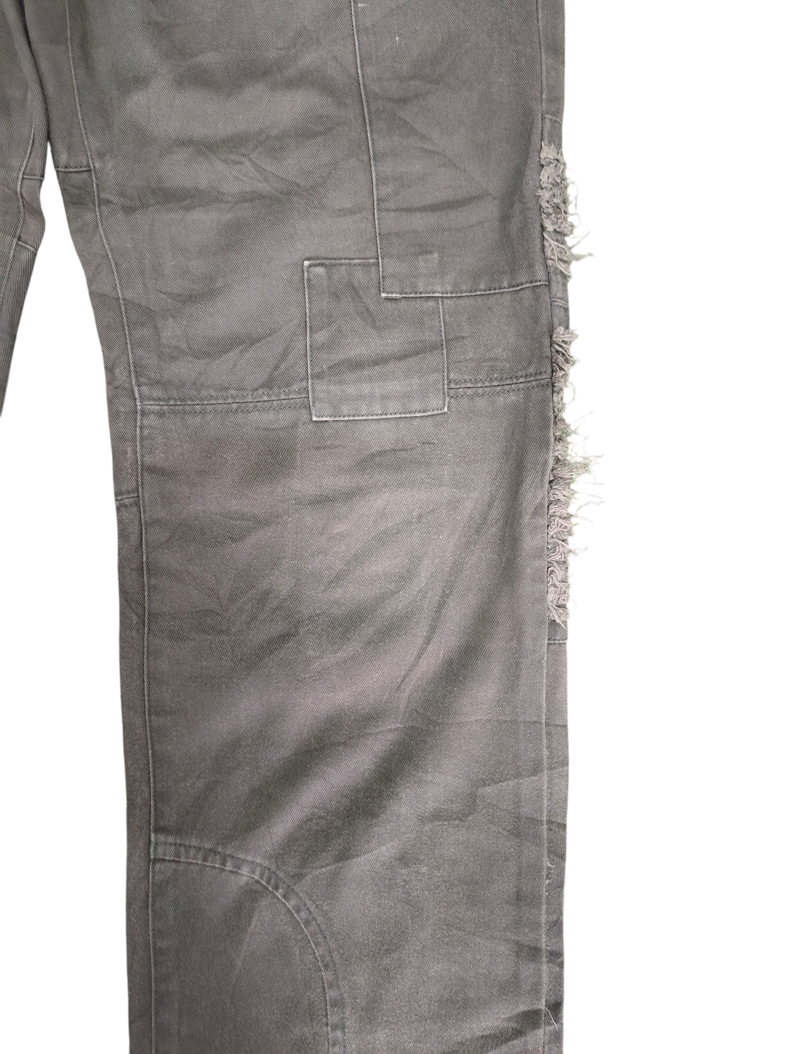 Yohji Yamamoto Gomme Homme By Yohji Yamamoto Patchwork Trouser Pants Size US 30 / EU 46 - 3 Thumbnail