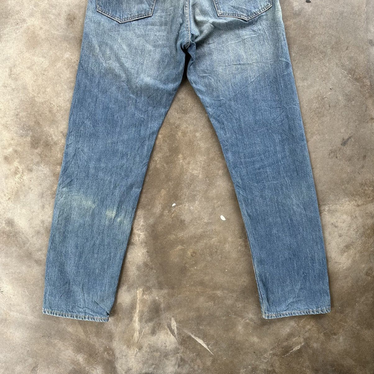 Japanese Brand Vintage W31 💥 Craft Distressed Faded Denim Jean Pant Size US 31 - 11 Thumbnail