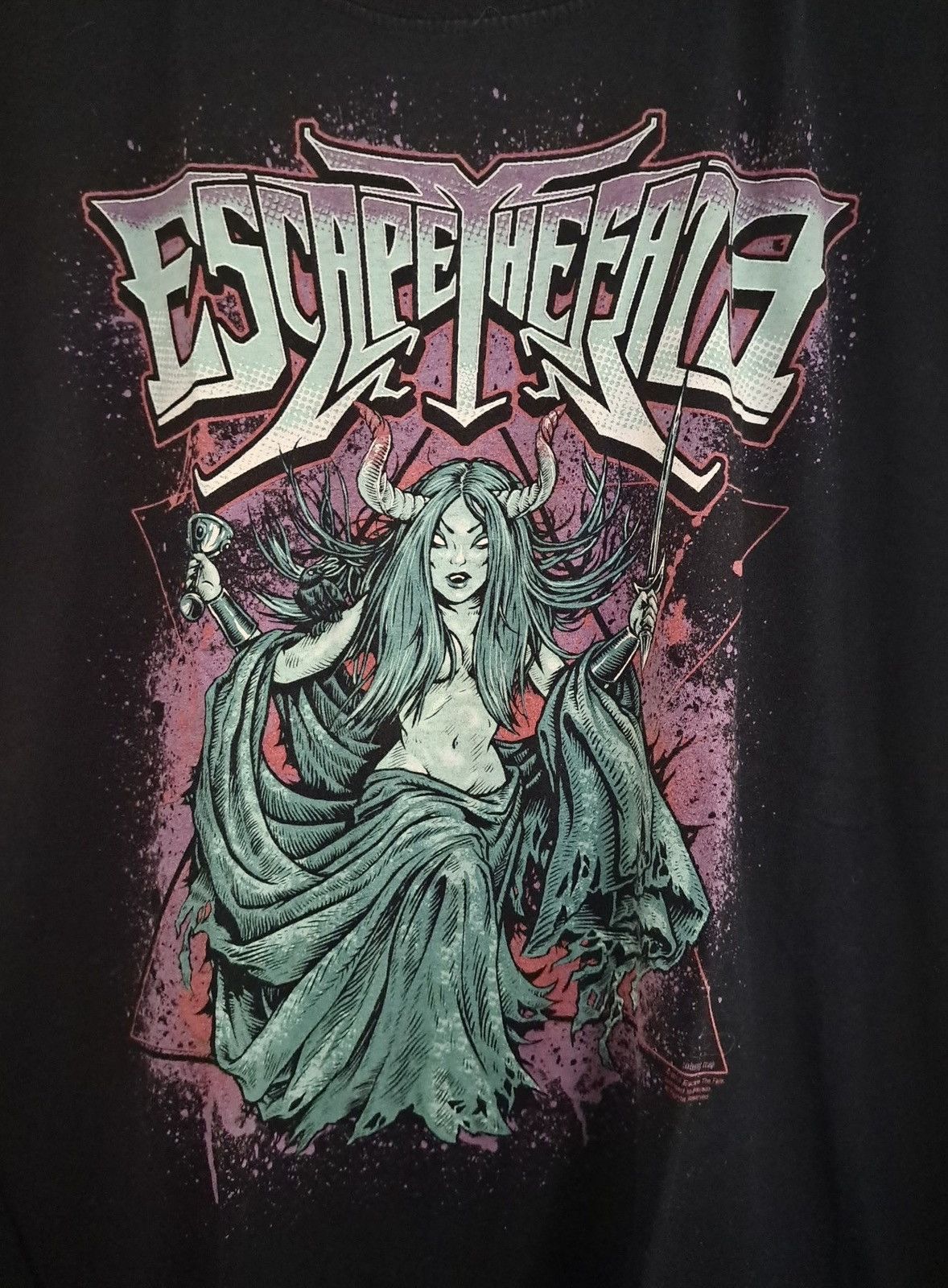Band Tees ESCAPE THE FATE x T-Shirt Size US XL / EU 56 / 4 - 2 Thumbnail