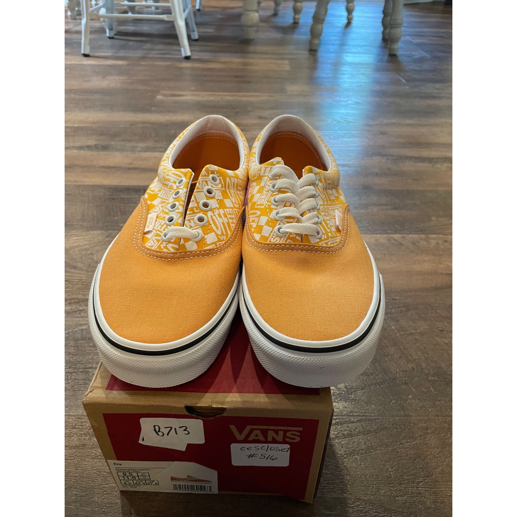 Vans Vans Era Off The Wall Golden Nugget VN0A54F13S61 Men’s 9.5 W Size US 9.5 / EU 42-43 - 5 Thumbnail