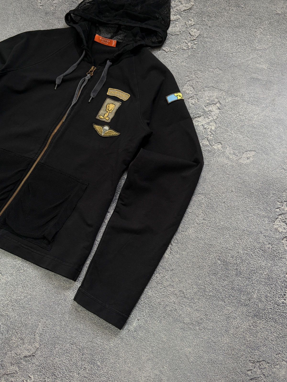 Iceberg Vtg History Iceberg Mesh Zip Hoodie Tweety Patch Italy M Size M / US 6-8 / IT 42-44 - 6 Thumbnail