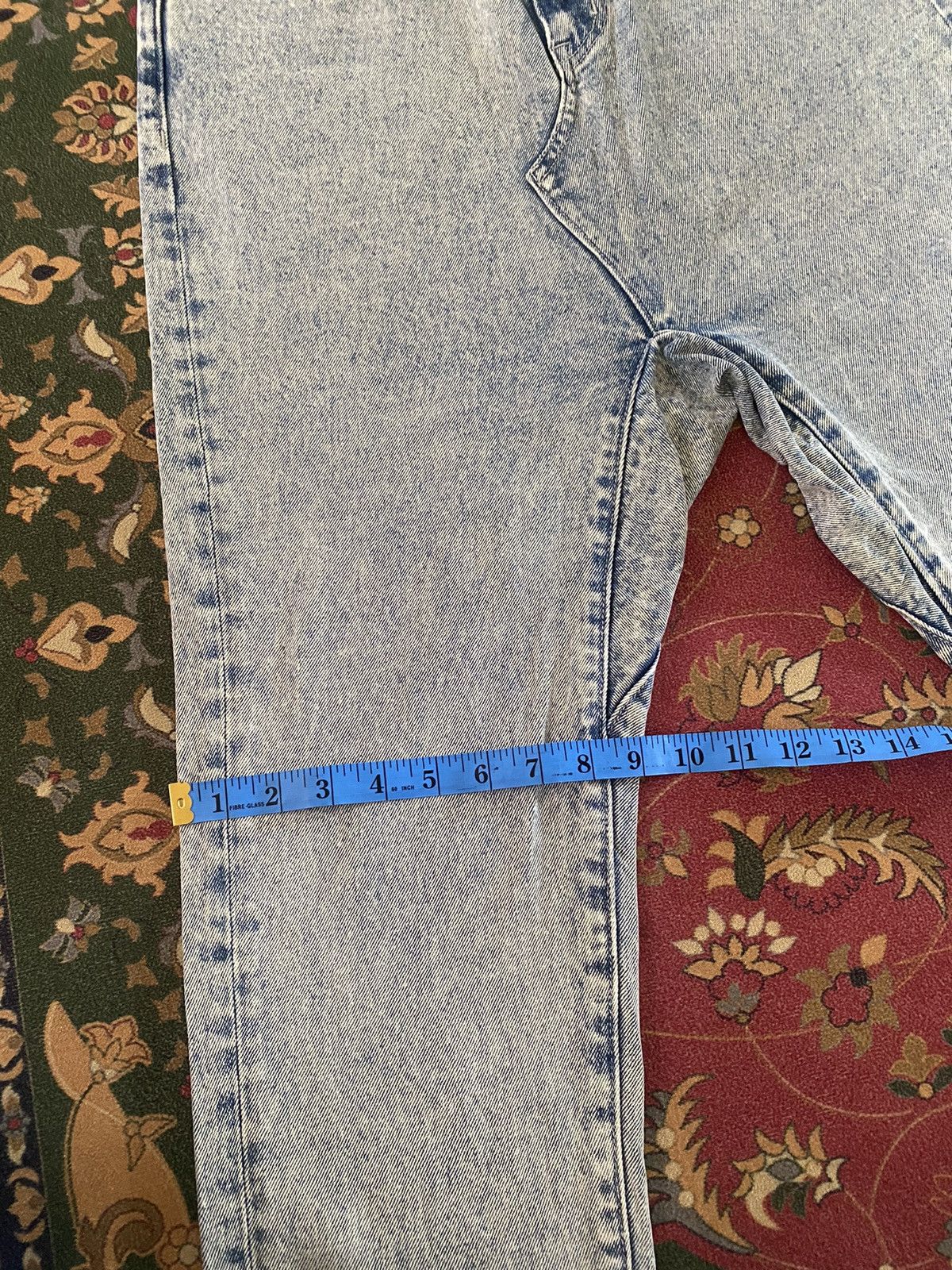 Japanese Brand × Vintage Vintage Cube Sugar Acid Wash Workwear Denim Pant Size US 29 - 18 Thumbnail