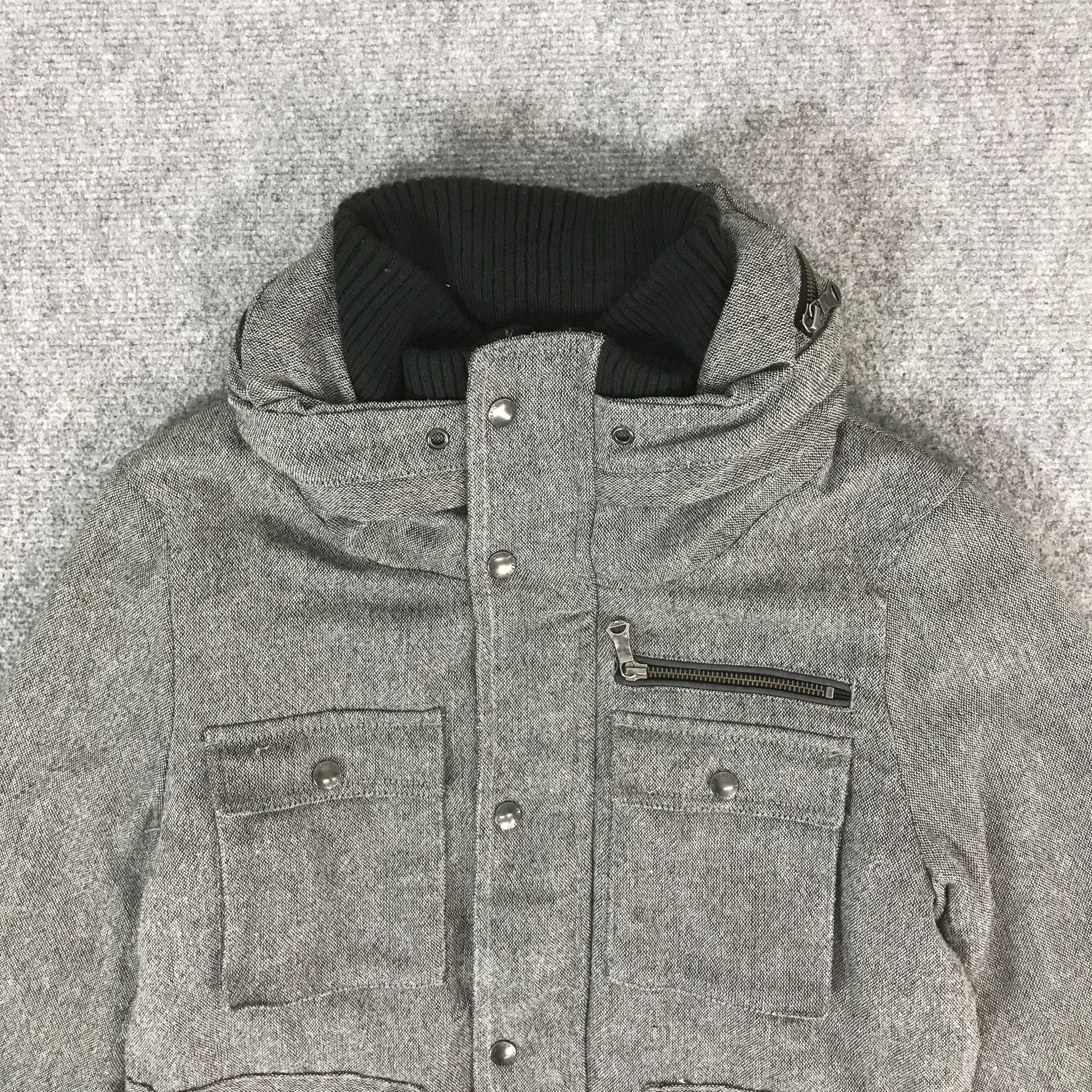 Japanese Brand TKMIXPICE JAPAN DESIGN BONO COLLAR JACKET K64B9 Size US M / EU 48-50 / 2 - 2 Thumbnail