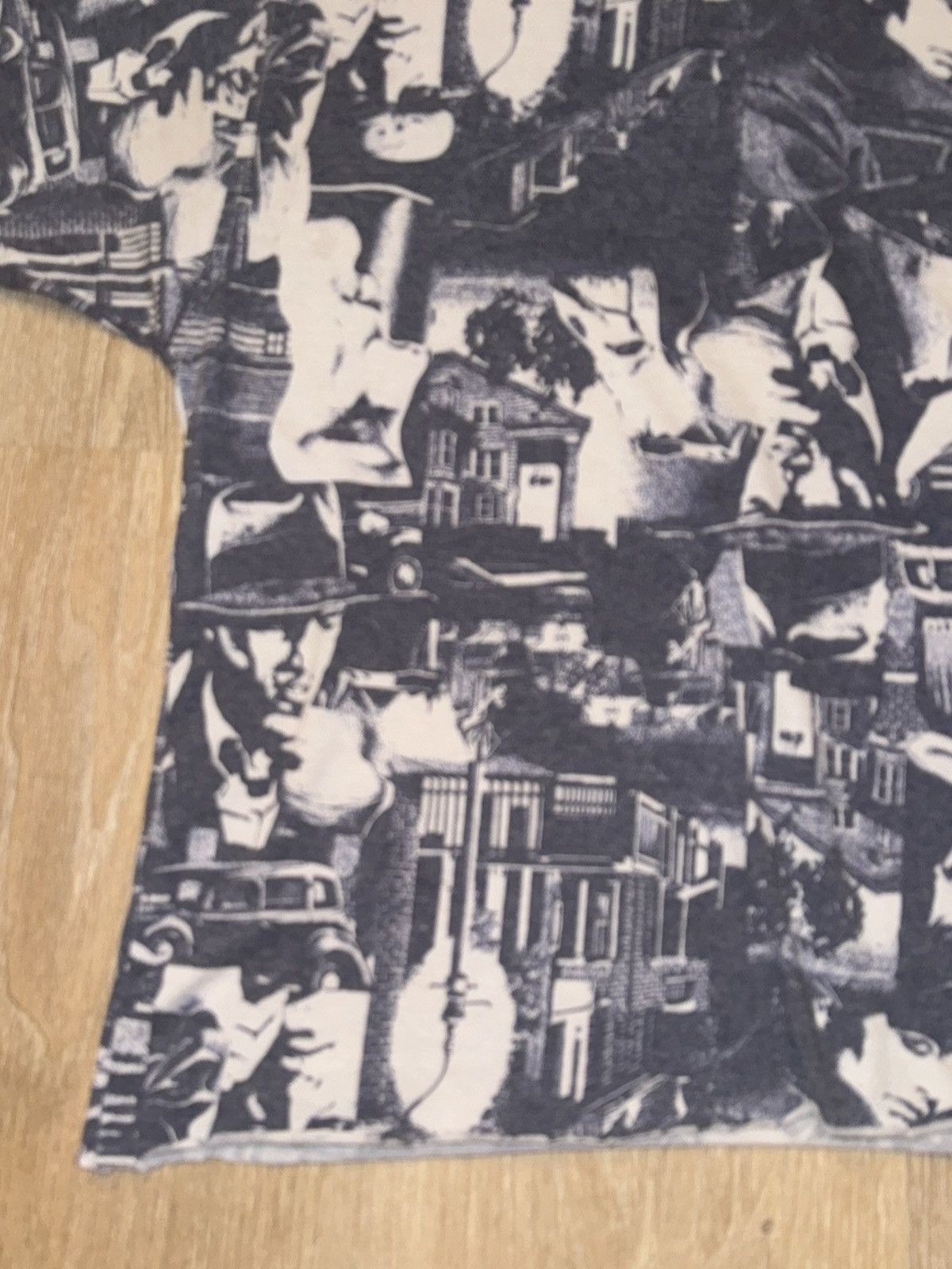 Other Vintage Film Noir Collage T-Shirt All Over Print Photo Art L Size US L / EU 52-54 / 3 - 3 Thumbnail