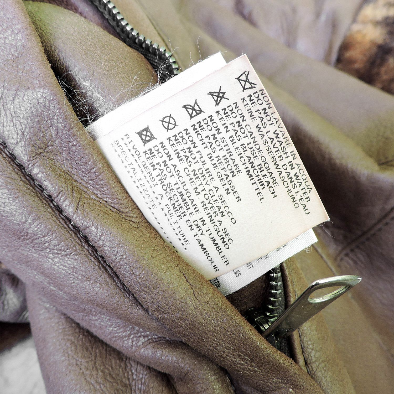 Giorgio Armani Giorgio Armani Shearling Leather Jacket Size US M / EU 48-50 / 2 - 8 Thumbnail