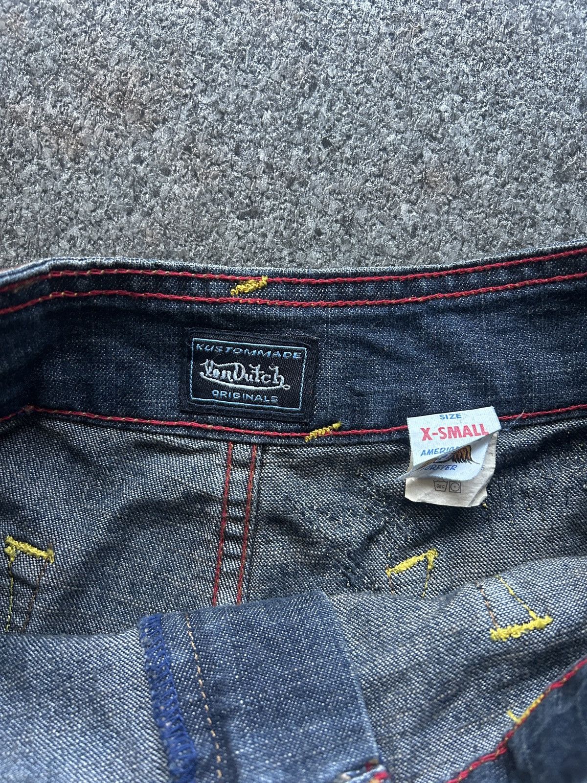 Vintage × Von Dutch Vintage Von Dutch Pleated Mini Skirt Size 26" / US 2 / IT 38 - 10 Thumbnail
