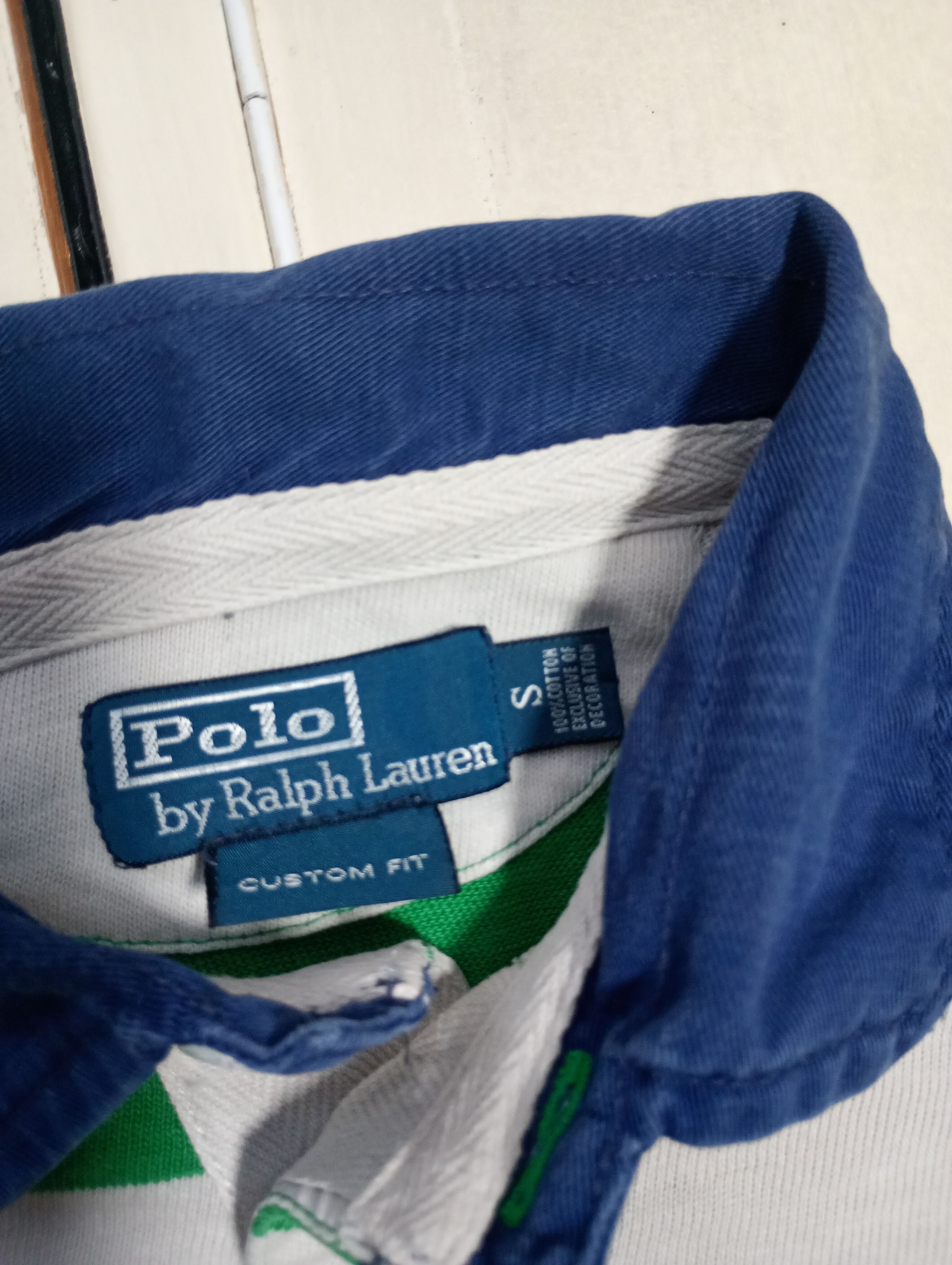 Polo Ralph Lauren Polo Ralph Lauren Rugby Shirt Vintage 90's Size US S / EU 44-46 / 1 - 7 Thumbnail