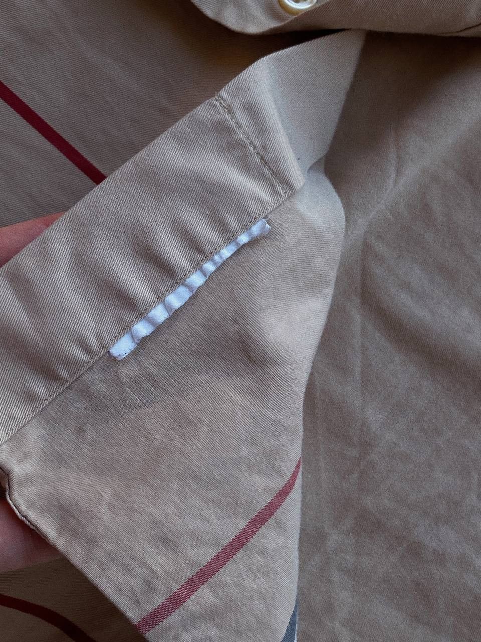 Burberry Burberry Check Shirt Beige Size US M / EU 48-50 / 2 - 10 Thumbnail